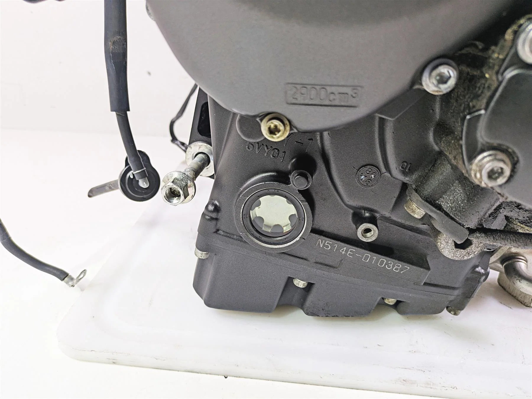 2009 Yamaha FZ1 FZS10 Fazer Running Engine Transmission - Read 4C8-15100-19-00 - Image 11