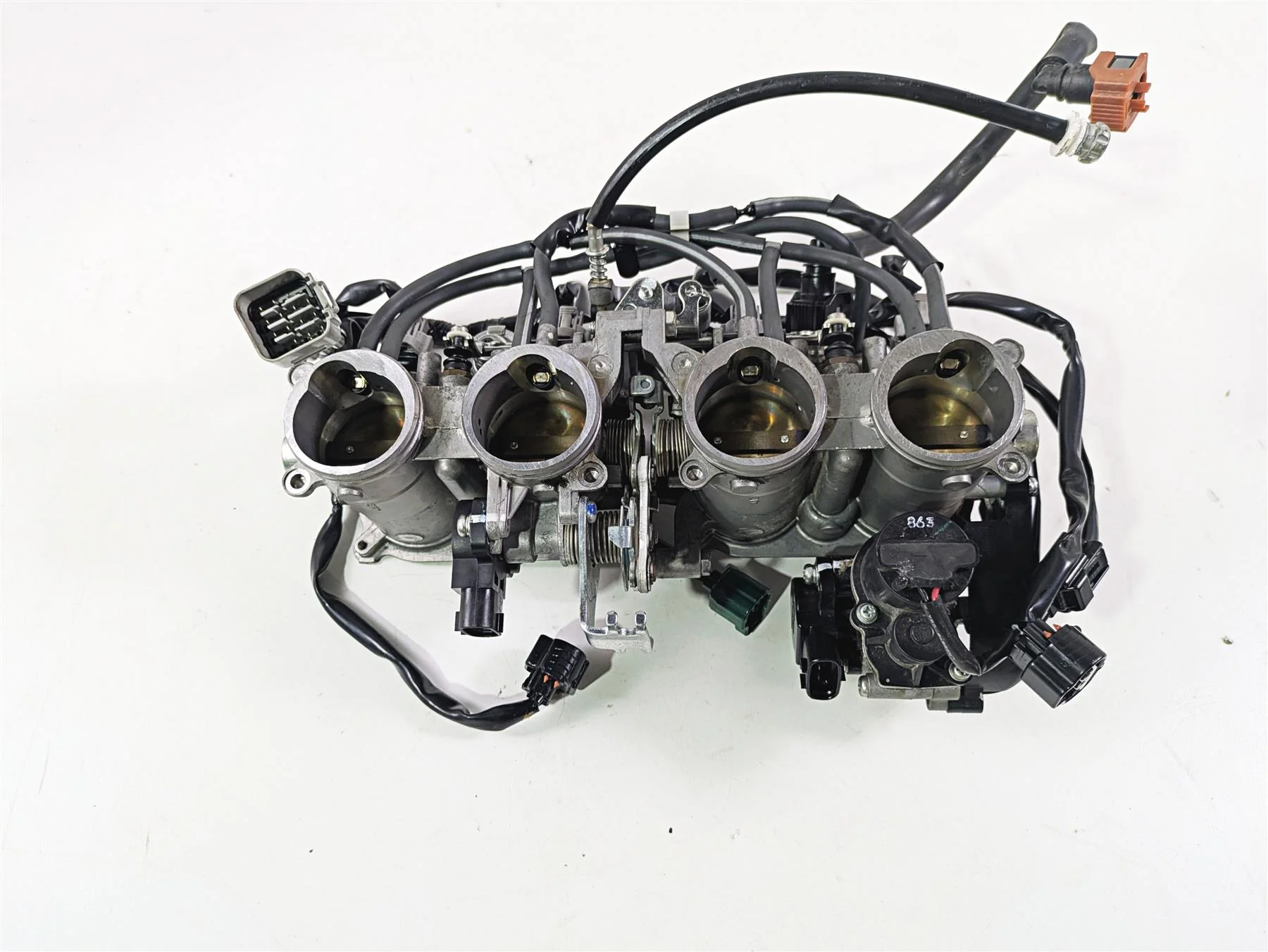 2009 Yamaha FZ1 FZS10 Fazer Throttle Body Bodies & Wiring 2D1-13750-10-00 - Image 10