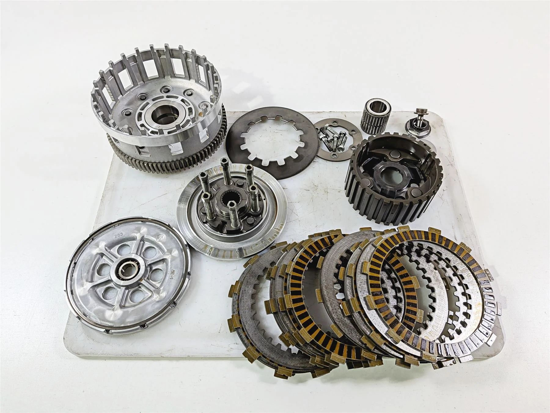 2009 Yamaha VMX17 V-Max 1700 Clutch Pressure Plate Disc Set 2S3-16150-00