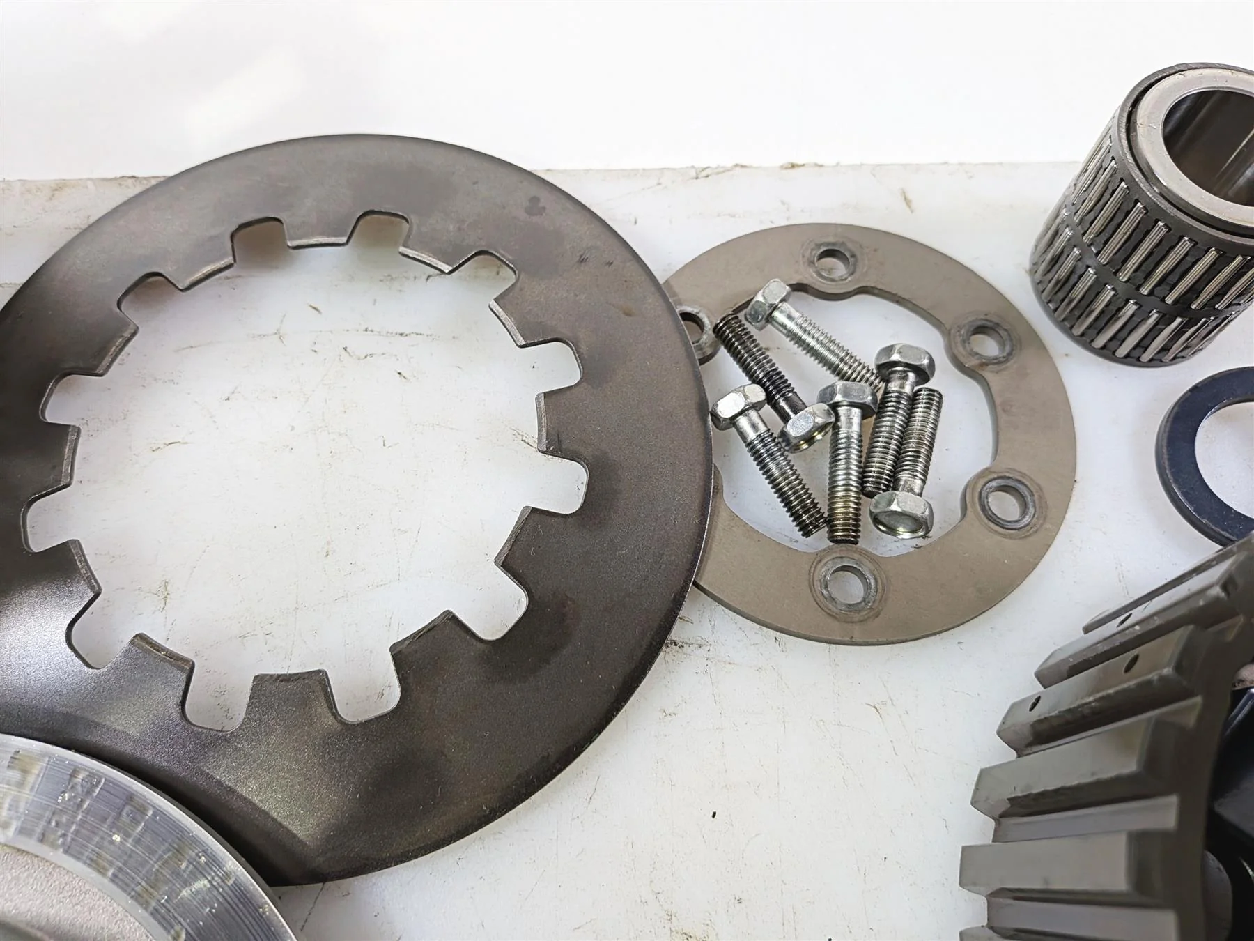 2009 Yamaha VMX17 V-Max 1700 Clutch Pressure Plate Disc Set 2S3-16150-00 - Image 5
