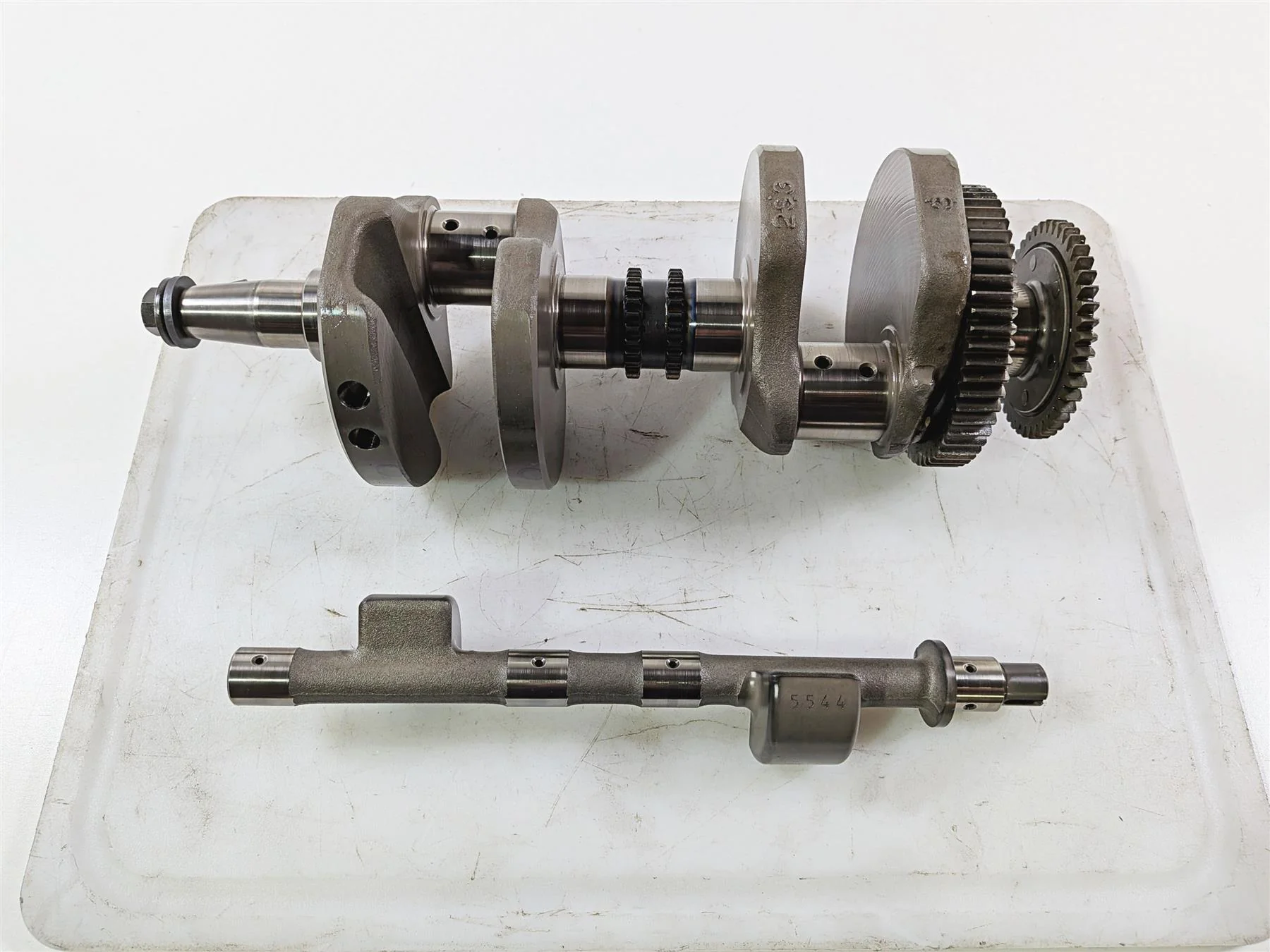 2009 Yamaha VMX17 V-Max 1700 Crankshaft Crank Shaft & Balancer Set 2S3-11400-00 - Image 7