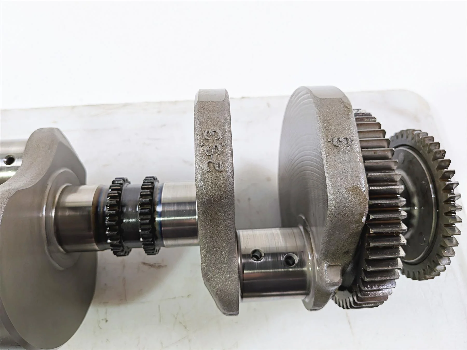 2009 Yamaha VMX17 V-Max 1700 Crankshaft Crank Shaft & Balancer Set 2S3-11400-00 - Image 9