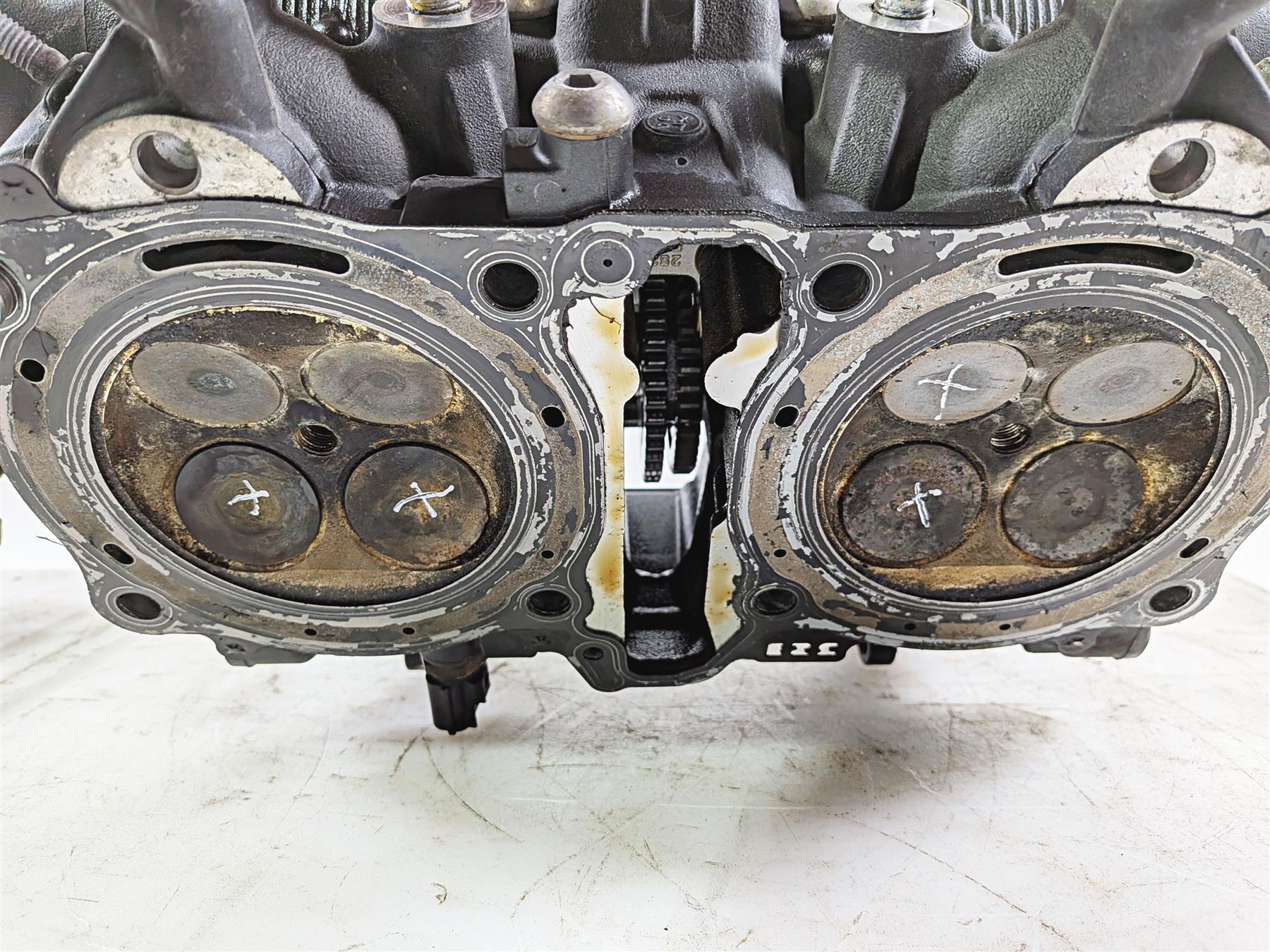 2009 Yamaha VMX17 V-Max 1700 Engine Cylinder Head Set - Read 2S3-11103-09 - Image 19