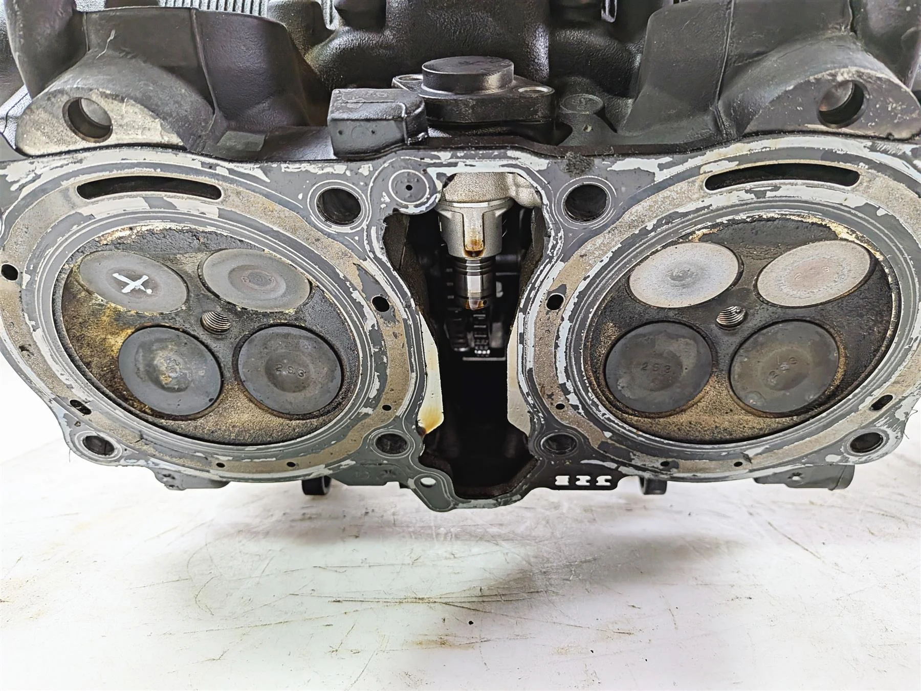 2009 Yamaha VMX17 V-Max 1700 Engine Cylinder Head Set - Read 2S3-11103-09 - Image 22