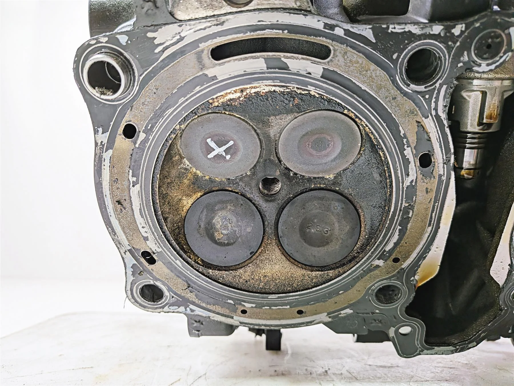 2009 Yamaha VMX17 V-Max 1700 Engine Cylinder Head Set - Read 2S3-11103-09 - Image 23