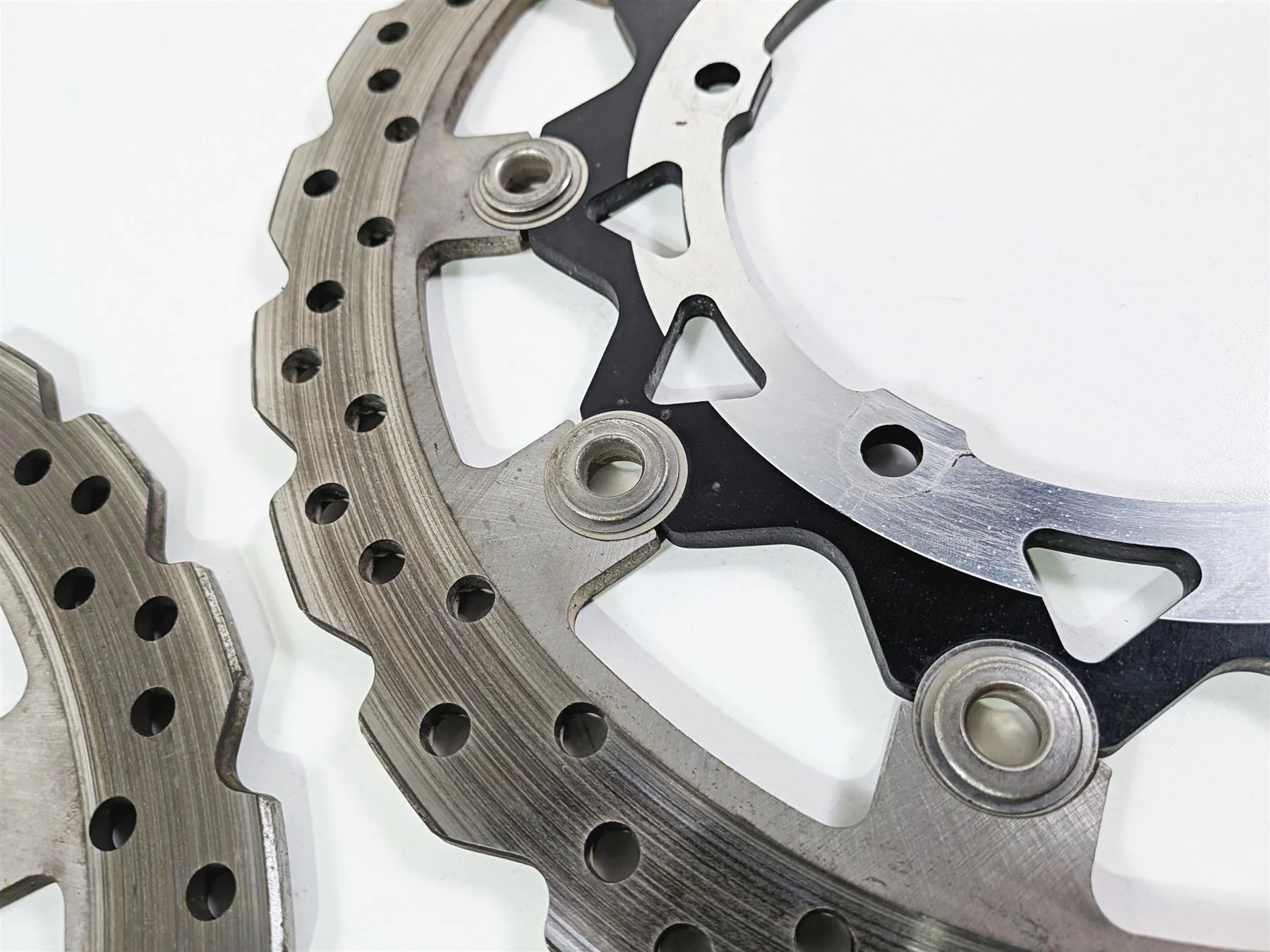 2009 Yamaha VMX17 V-Max 1700 Front Brake Disc Rotor Set 5.4mm 2S3-2581T-00-00 - Image 11