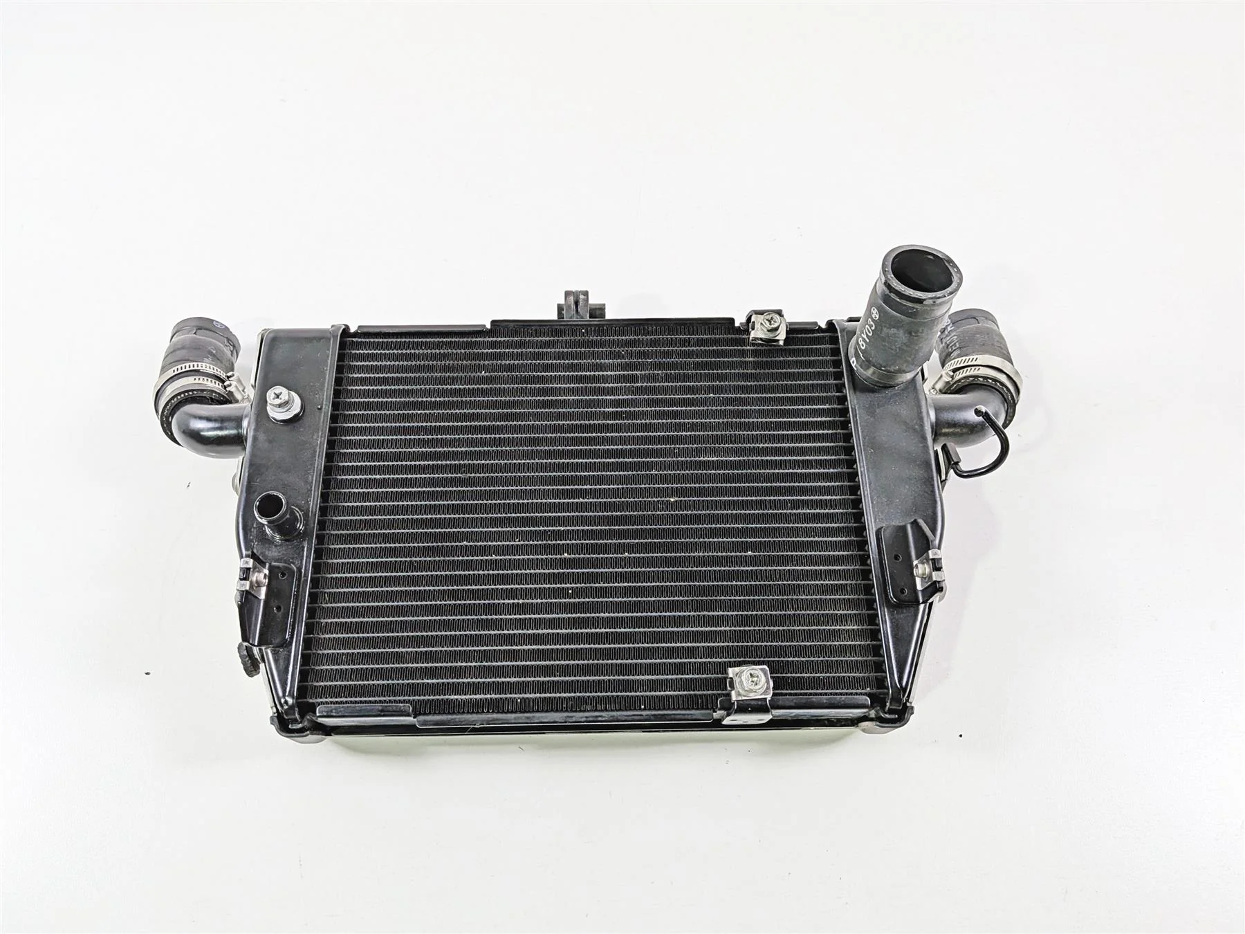 2009 Yamaha VMX17 V-Max 1700 Lower Radiator Cover Hoses Set 2S3-12461-19-00 - Image 7