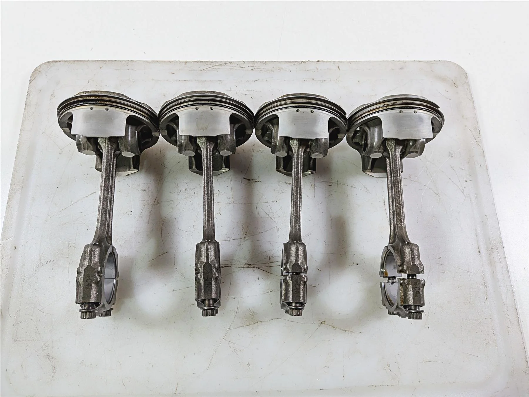 2009 Yamaha VMX17 V-Max 1700 Piston Connecting Rod Set 2S3-11650-00 2S3-11631-00 - Image 3
