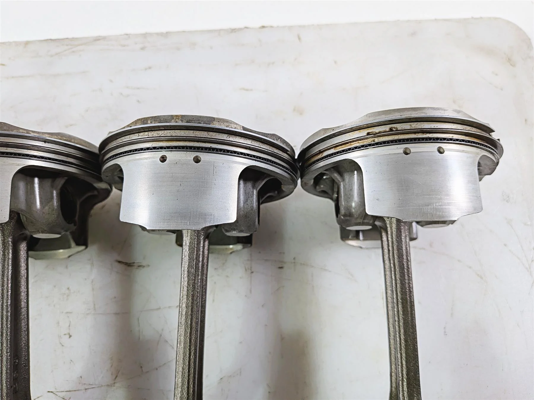 2009 Yamaha VMX17 V-Max 1700 Piston Connecting Rod Set 2S3-11650-00 2S3-11631-00 - Image 5