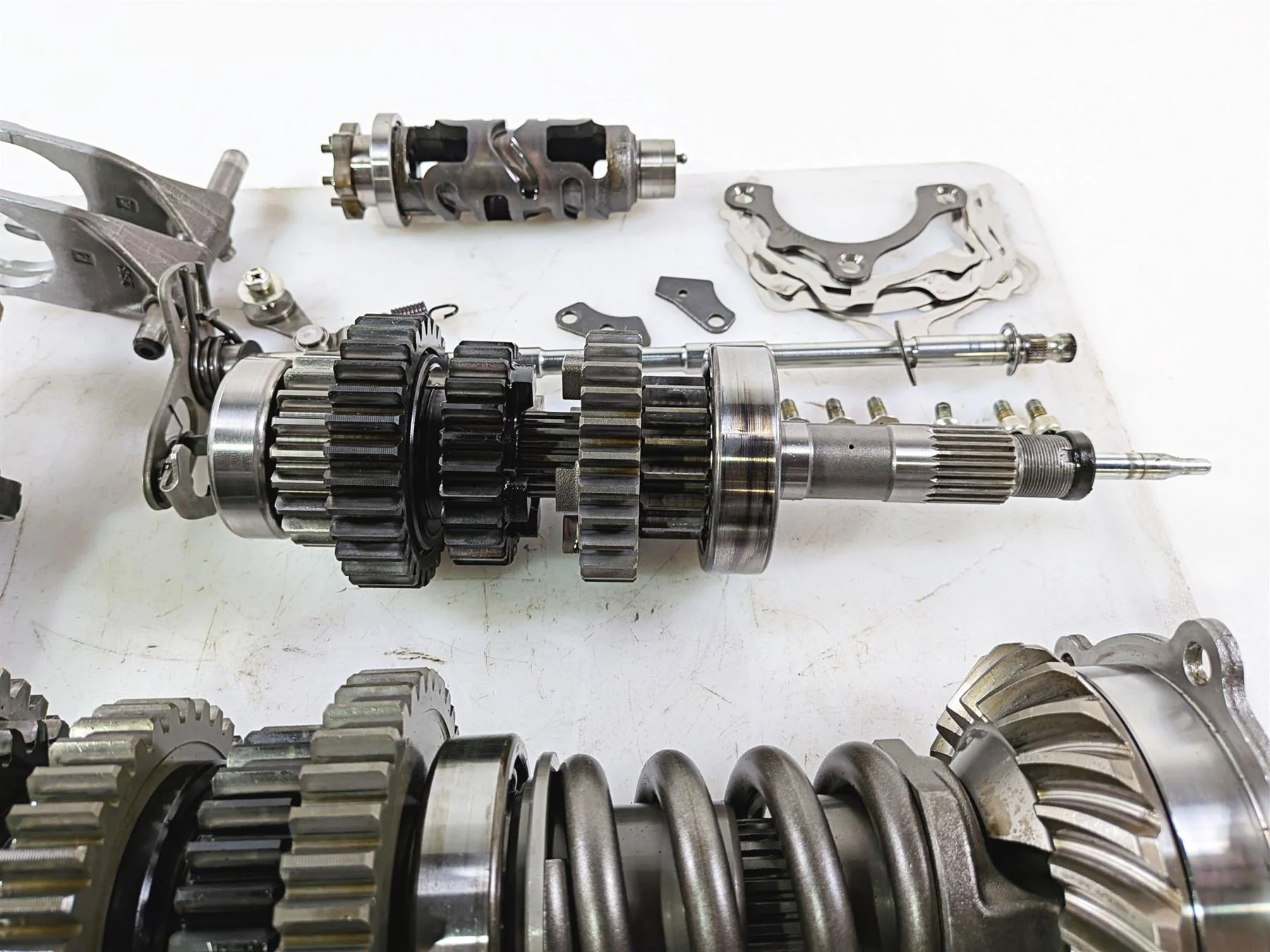 2009 Yamaha VMX17 V-Max 1700 Transmission & Middle Gear Set 2S3-Y1754-00 - Image 14