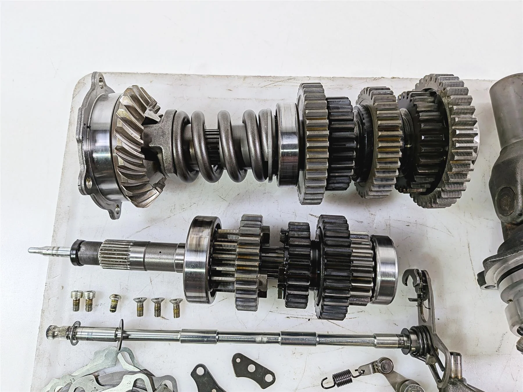 2009 Yamaha VMX17 V-Max 1700 Transmission & Middle Gear Set 2S3-Y1754-00 - Image 5