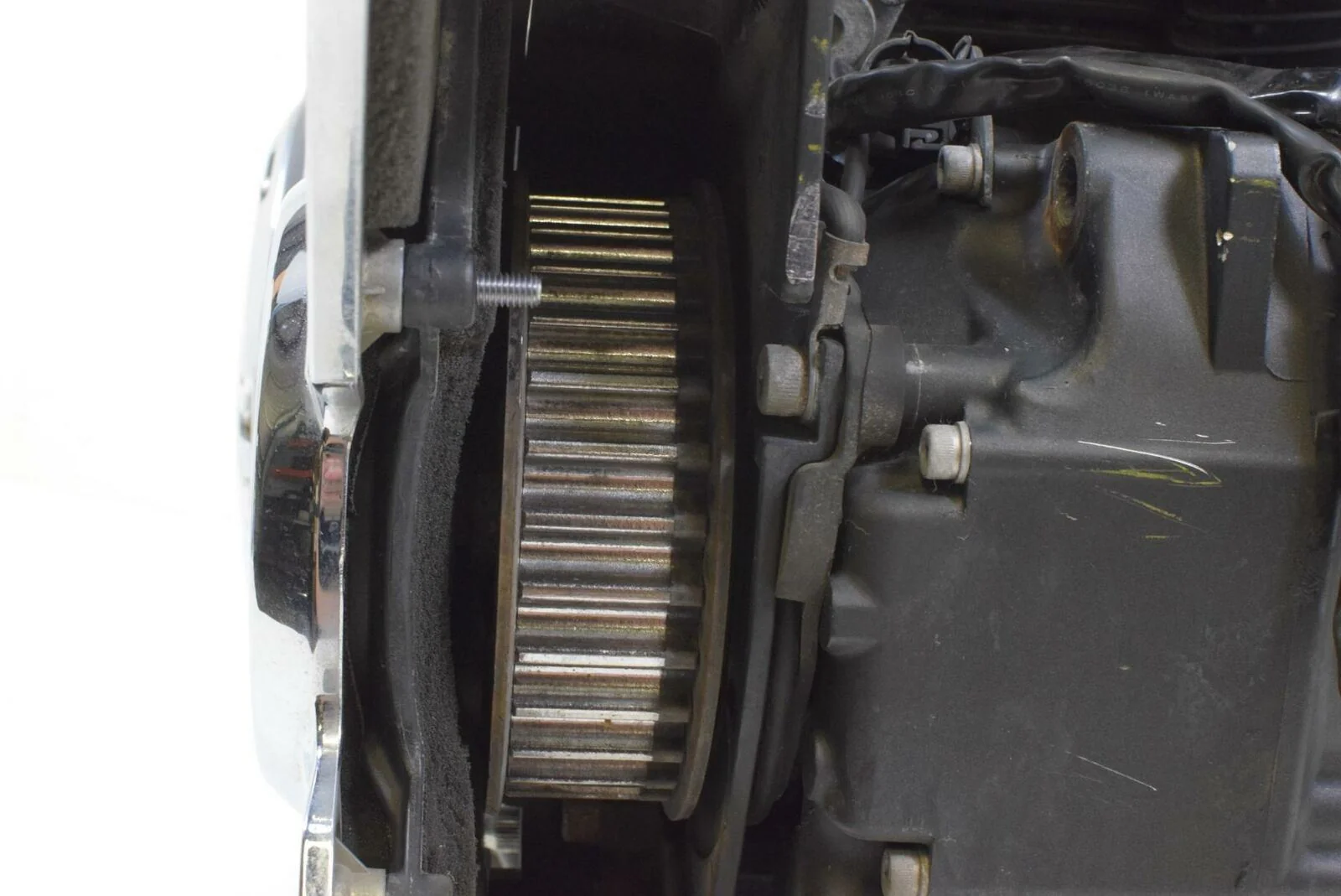 2009 Yamaha XVS1300 V-Star Tourer Running Engine Motor 18K -Video 3D8-15100-01-0 - Image 10