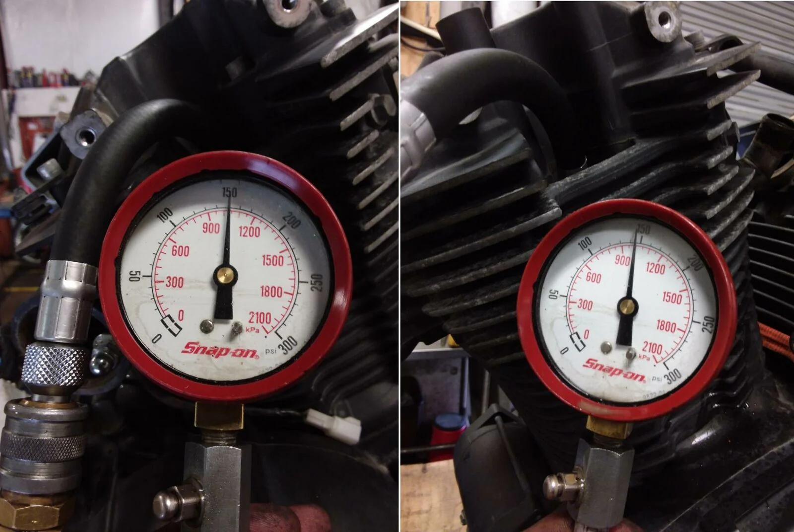 2009 Yamaha XVS1300 V-Star Tourer Running Engine Motor 18K -Video 3D8-15100-01-0 - Image 2