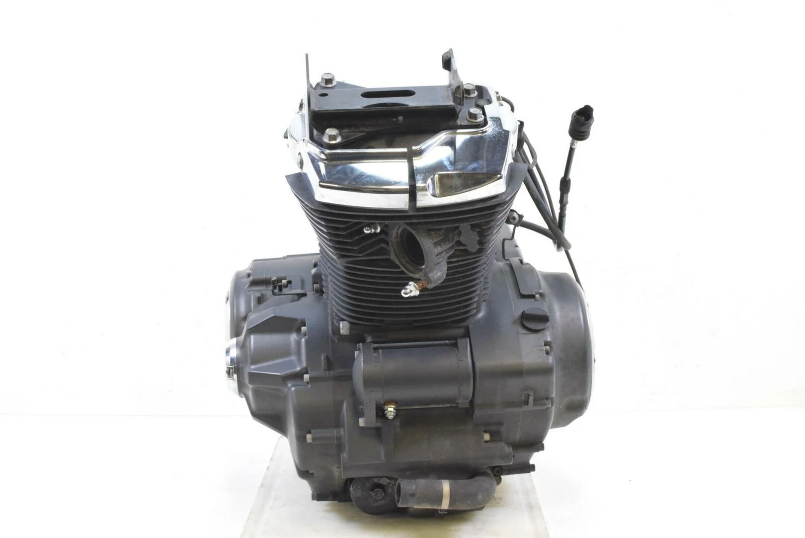 2009 Yamaha XVS1300 V-Star Tourer Running Engine Motor 18K -Video 3D8-15100-01-0 - Image 4
