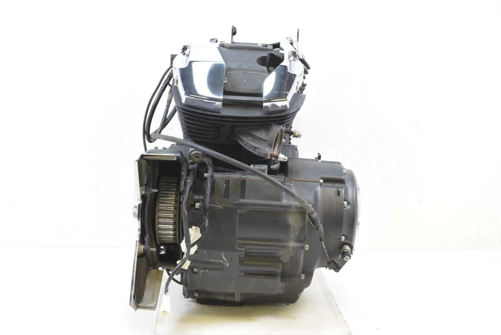 2009 Yamaha XVS1300 V-Star Tourer Running Engine Motor 18K -Video 3D8-15100-01-0 - Image 5