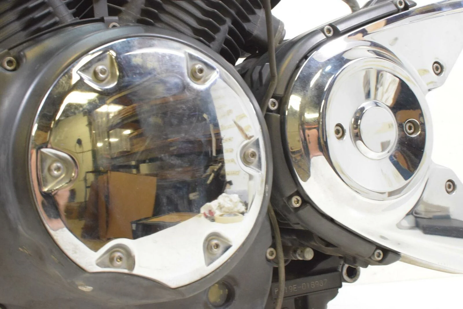 2009 Yamaha XVS1300 V-Star Tourer Running Engine Motor 18K -Video 3D8-15100-01-0 - Image 6