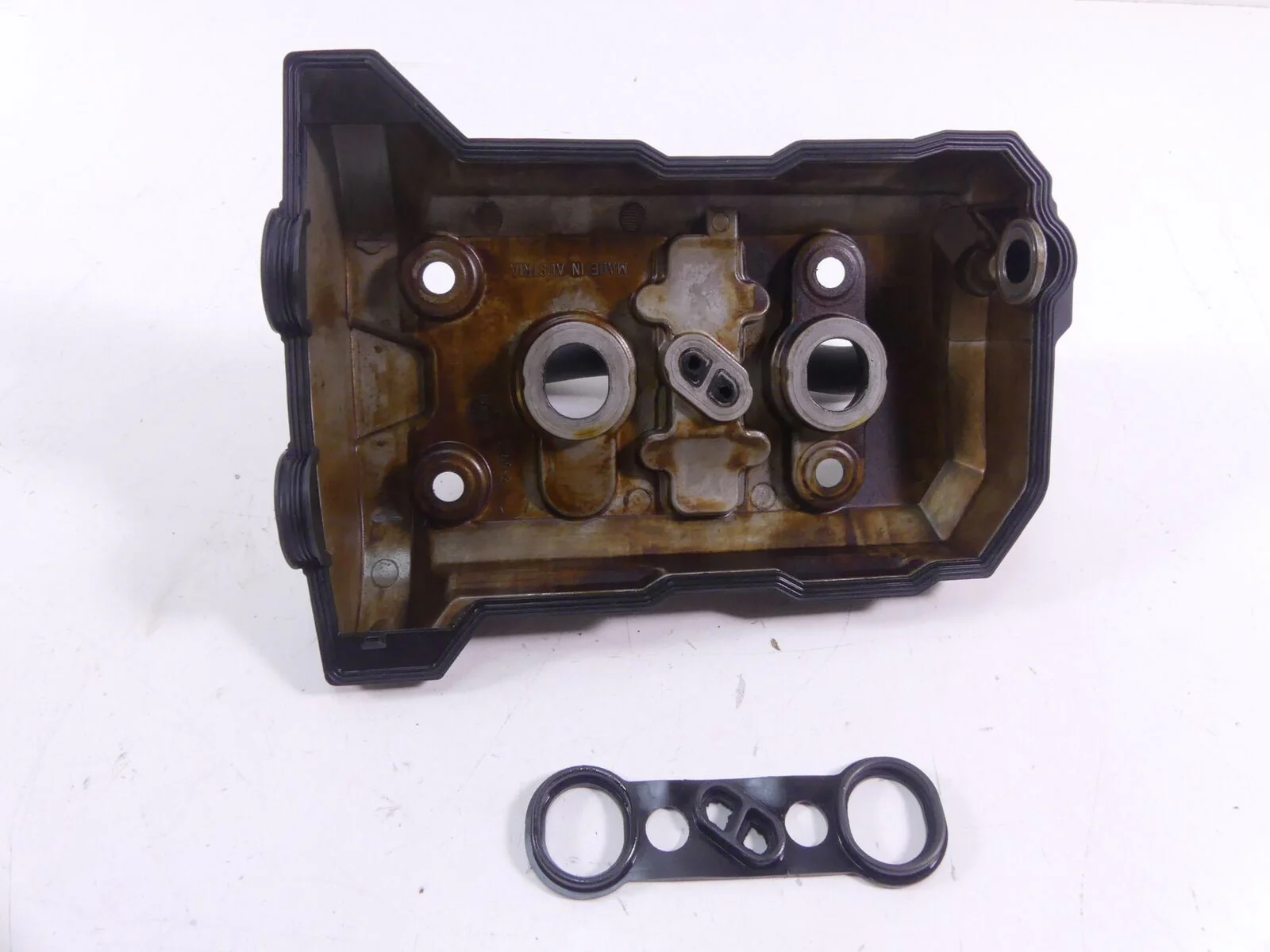 2010 BMW F800GS K72 Cylinderhead Cylinder Head Valve  Cover 11127708064 - Image 4