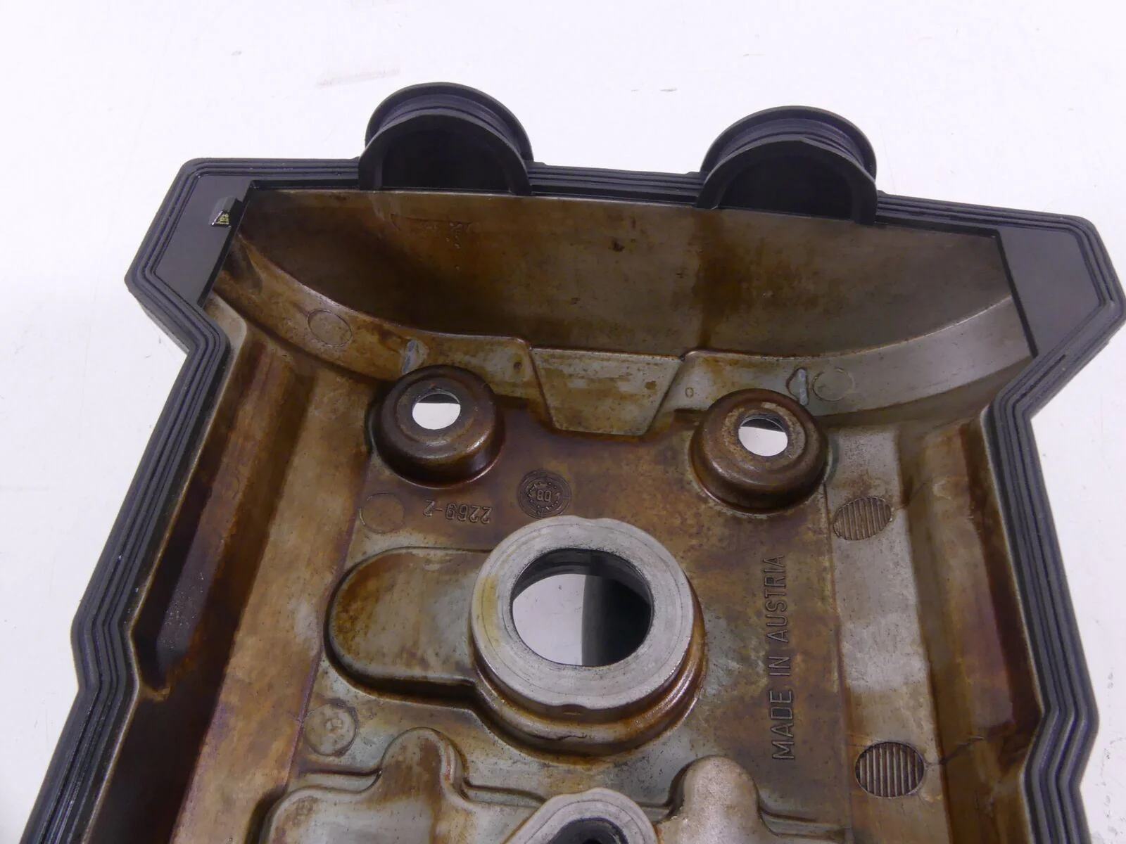 2010 BMW F800GS K72 Cylinderhead Cylinder Head Valve  Cover 11127708064 - Image 8
