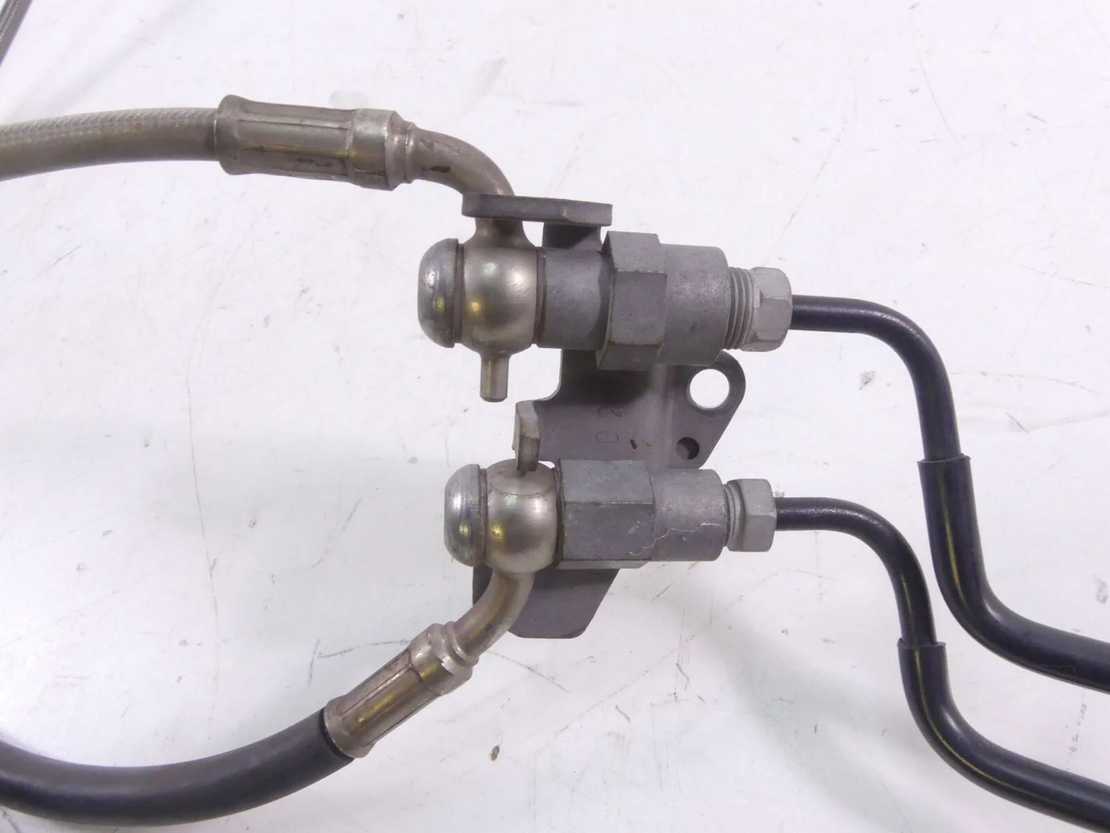 2010 BMW F800GS K72 Front Abs Brake Line Set 34327700787 - Image 3