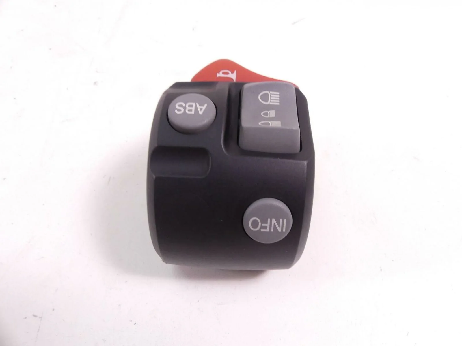 2010 BMW F800GS K72 Left Hand Control Switch ABS Lights Horn Info 61317704615 - Image 2