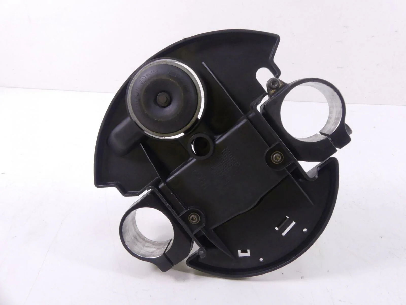 2010 BMW F800GS K72 Lower Triple Tree Steering Yoke 57mm + Cover 31427698362 - Image 4