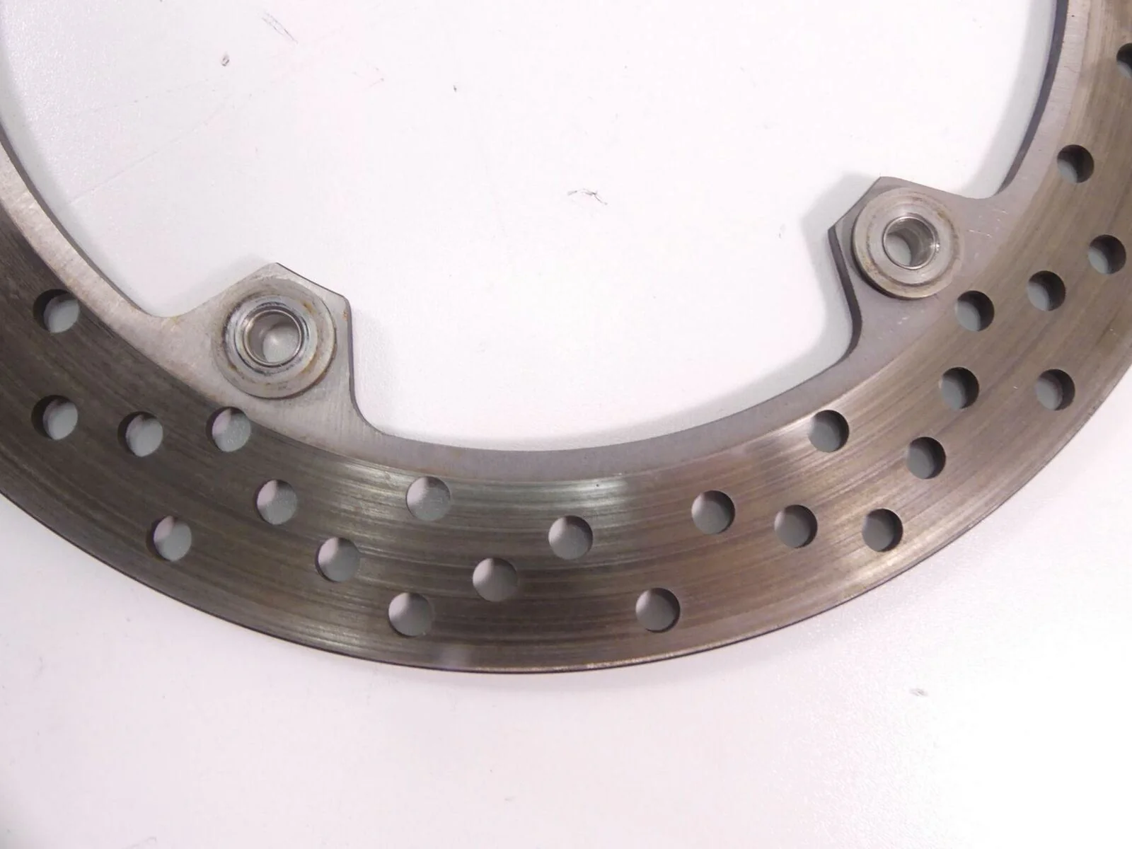 2010 BMW R1200GS Adventure K255 Front Brake Disc Rotor Set 34117711427 - Image 2