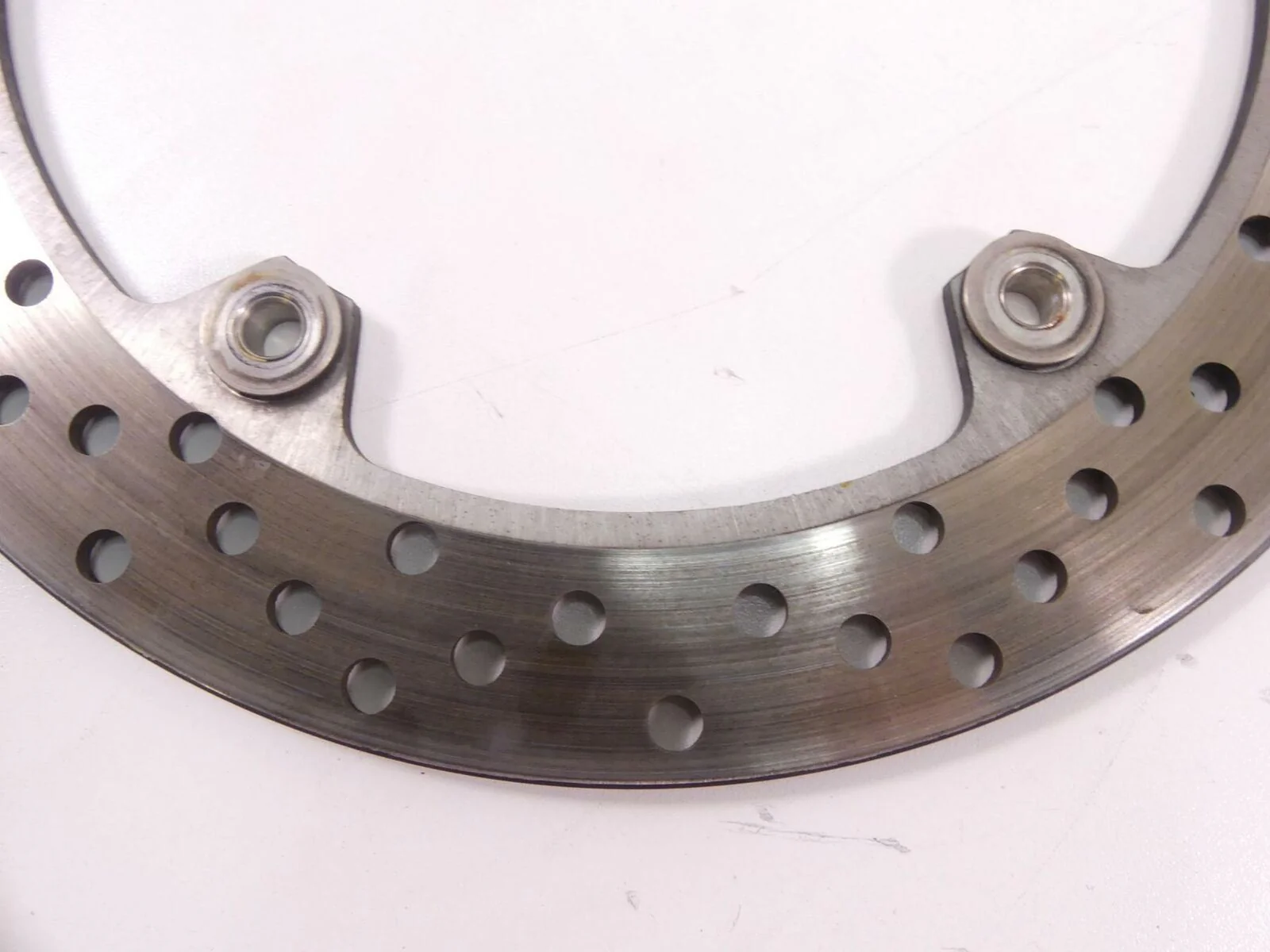2010 BMW R1200GS Adventure K255 Front Brake Disc Rotor Set 34117711427 - Image 5