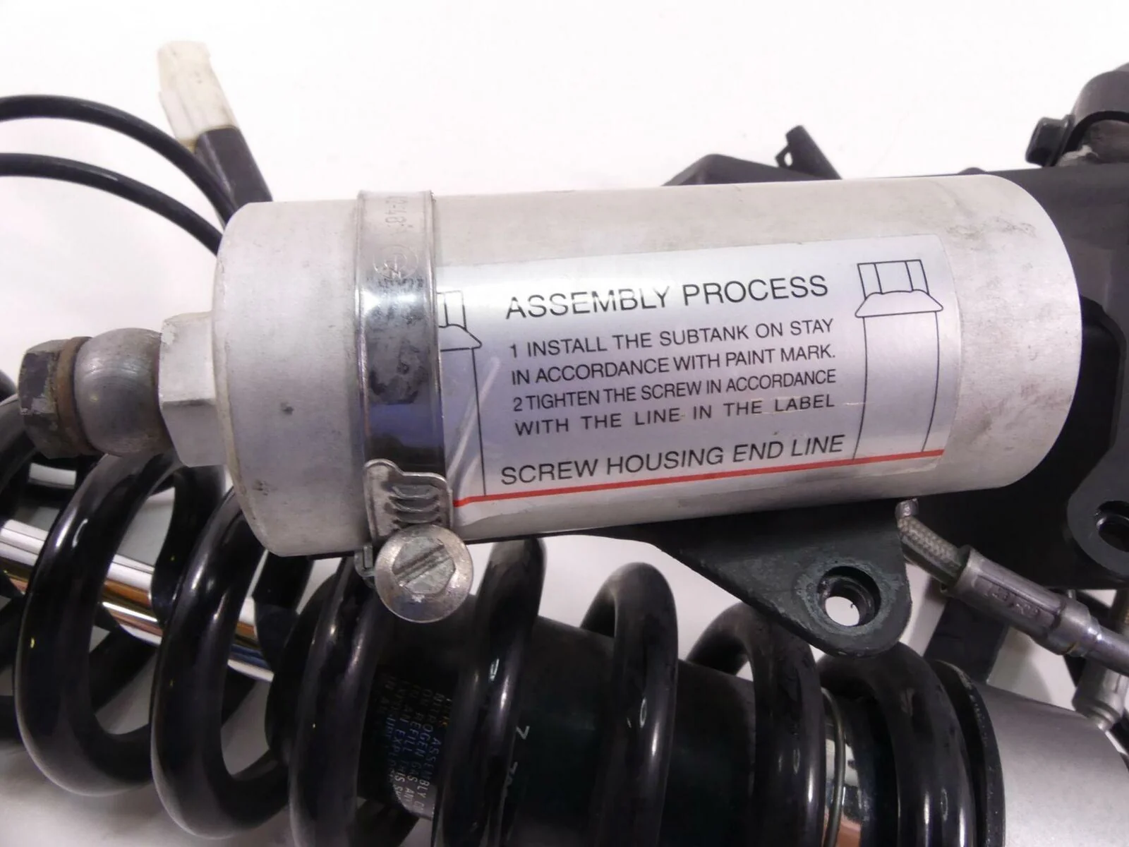 2010 BMW R1200GS Adventure K255 Front Shock Damper Esa 31427728210 702732 - Image 5