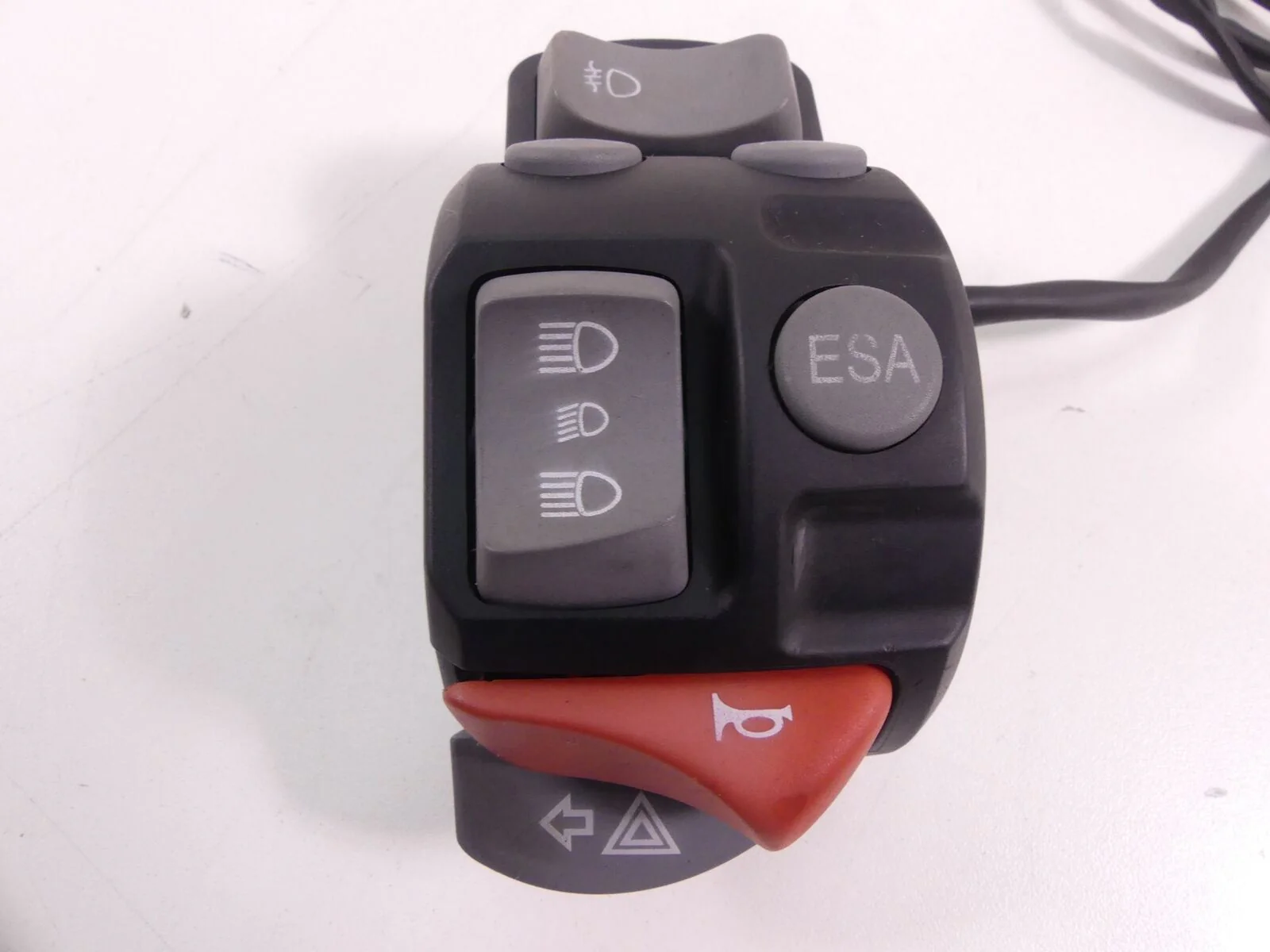 2010 BMW R1200GS Adventure K255 Left Control Switch Esa Fog Lights 61317704625 - Image 7