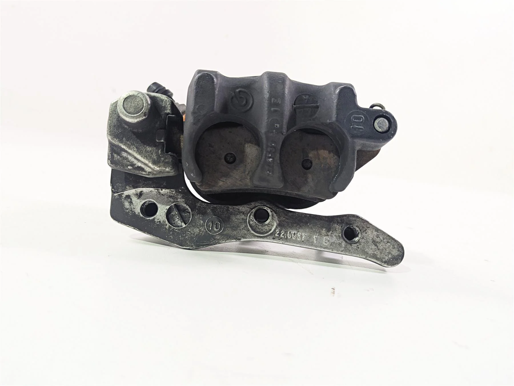 2010 BMW R1200GS K25 Brembo Rear Brake Caliper Abs 34217677603 - Image 9