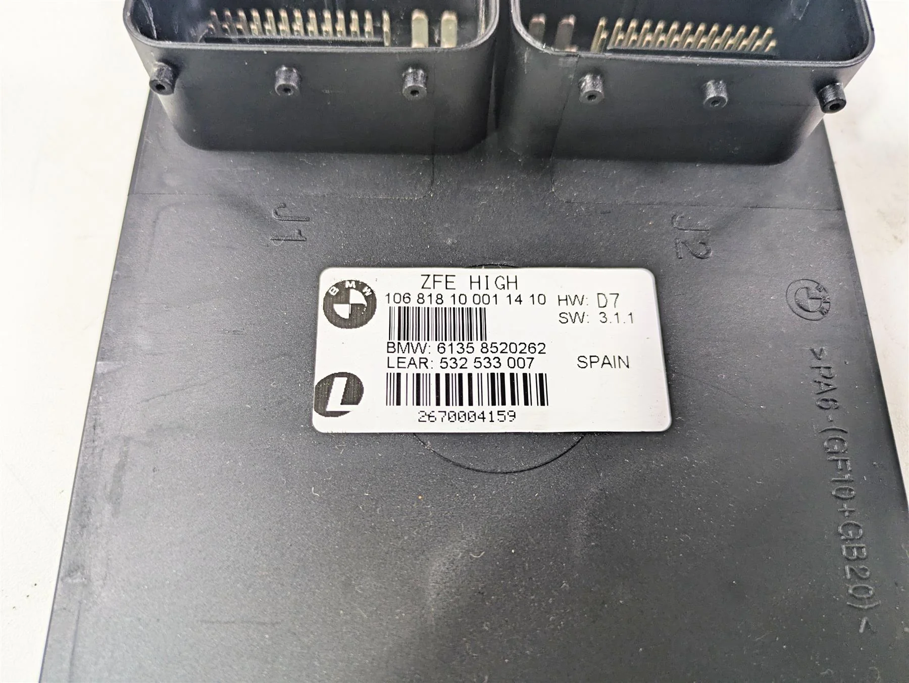 2010 BMW R1200GS K25 Central Chassis Electronics 61358520262 - Image 6