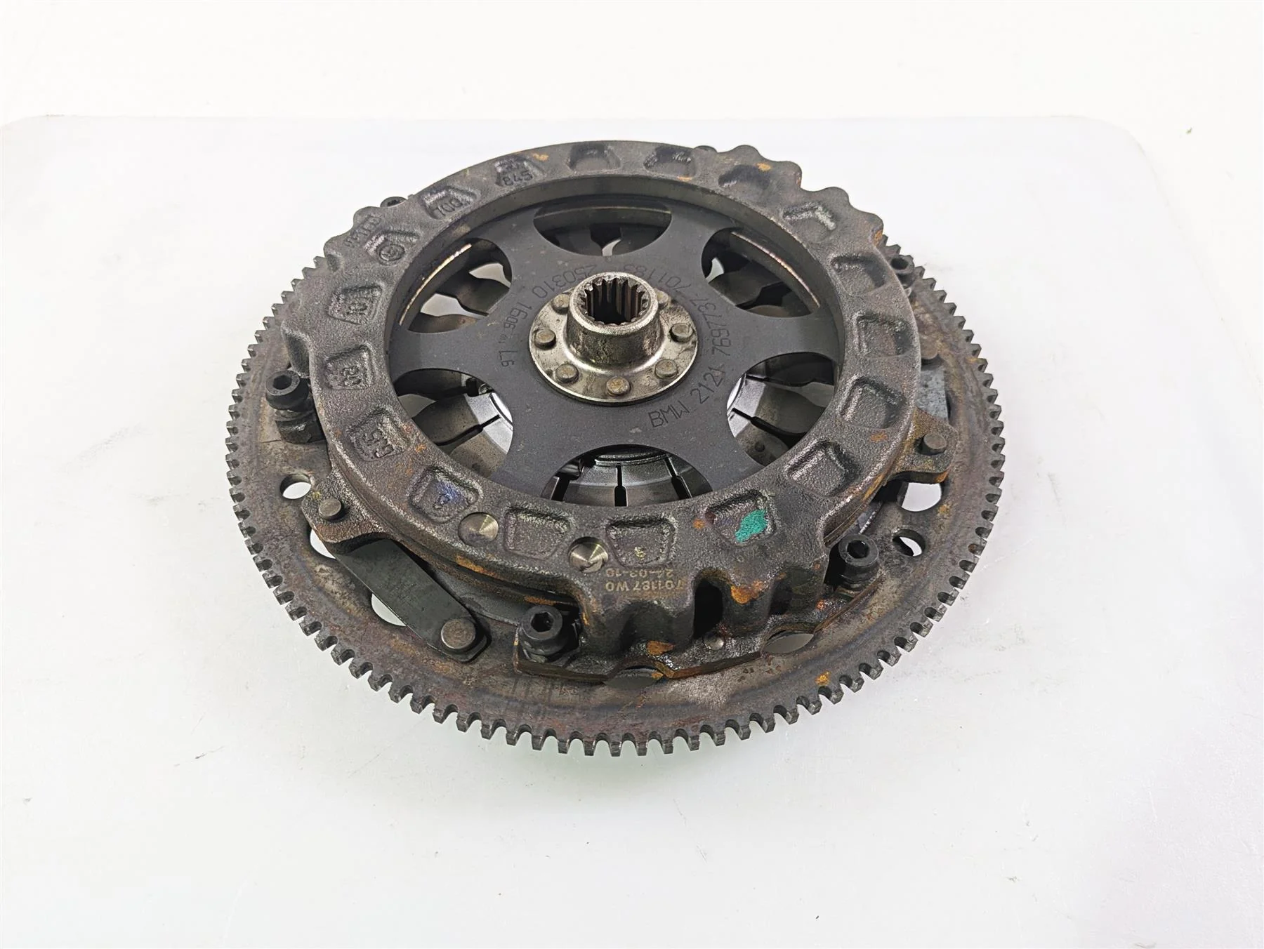 2010 BMW R1200GS K25 Clutch Pressure Plate Friction Disc Set 21217697737 - Image 12