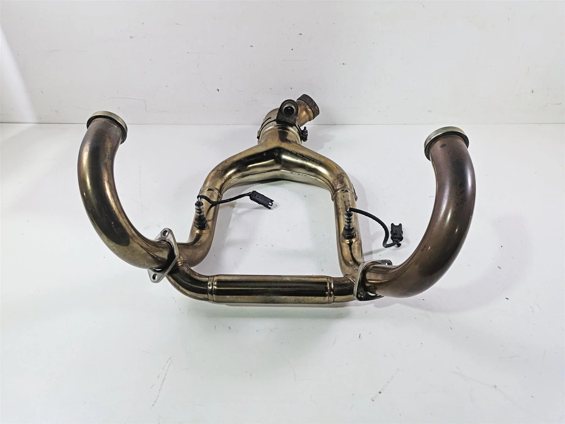 2010 BMW R1200GS K25 Exhaust Header Manifold Lafranconi 18117716483 - Image 2
