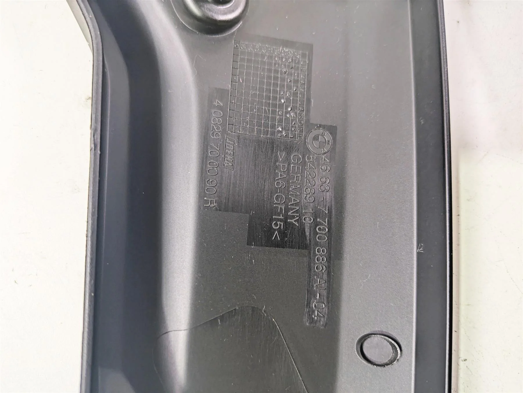 2010 BMW R1200GS K25 Frame Infill Cover Fairing Set 46637700886 - Image 12