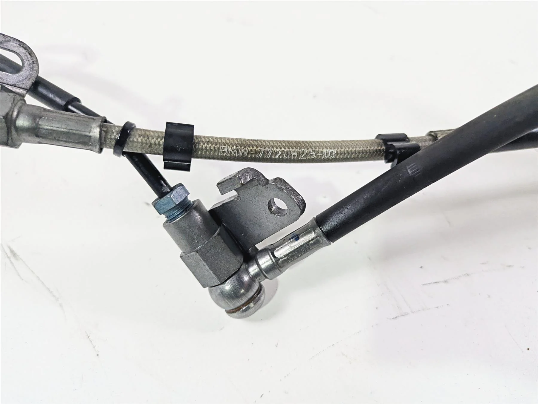 2010 BMW R1200GS K25 Front Abs Brake Line Hose Set 34327671789 - Image 10