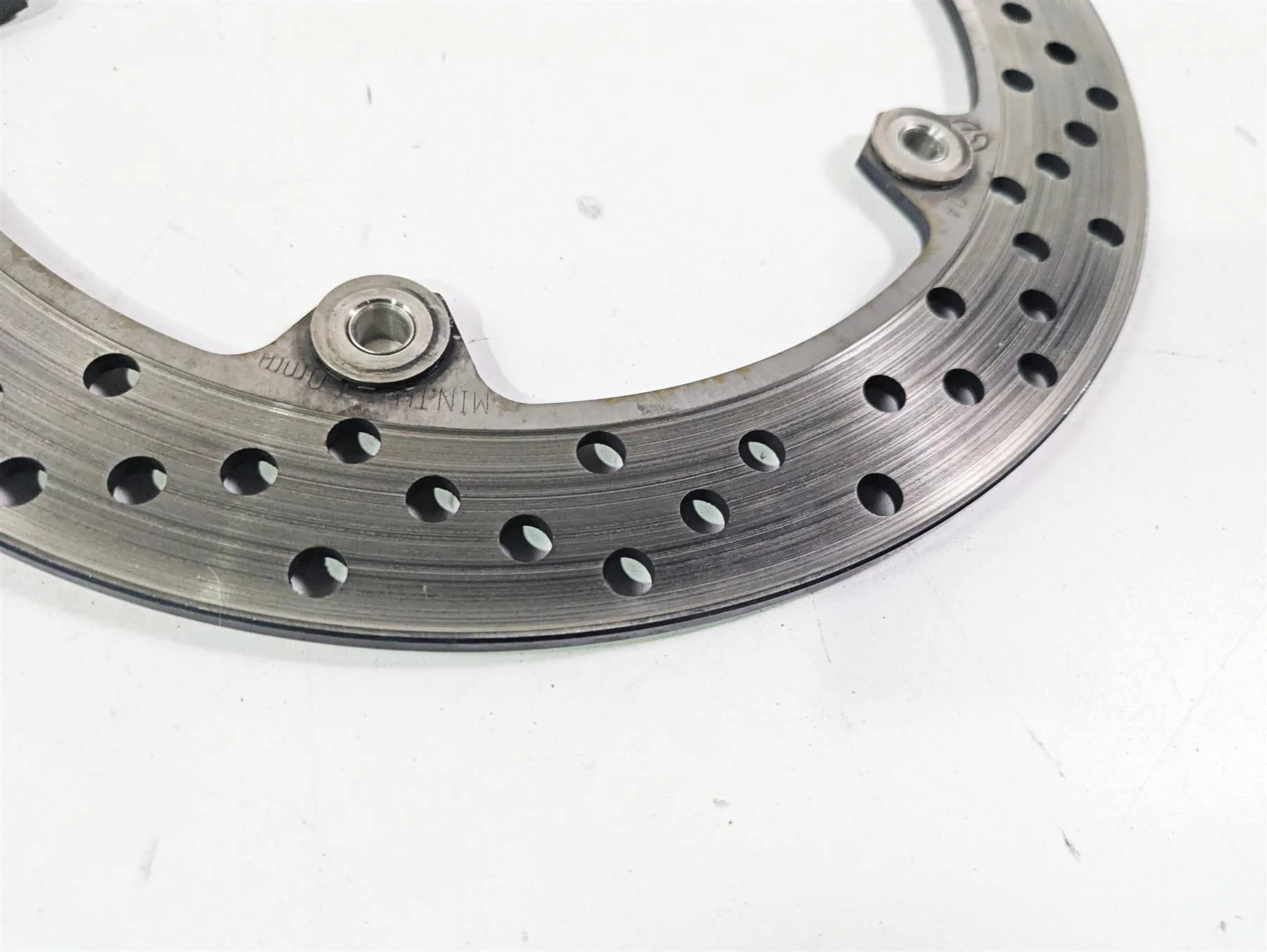 2010 BMW R1200GS K25 Front Brake Disc Rotor Set 305mm 34117711427 - Image 10