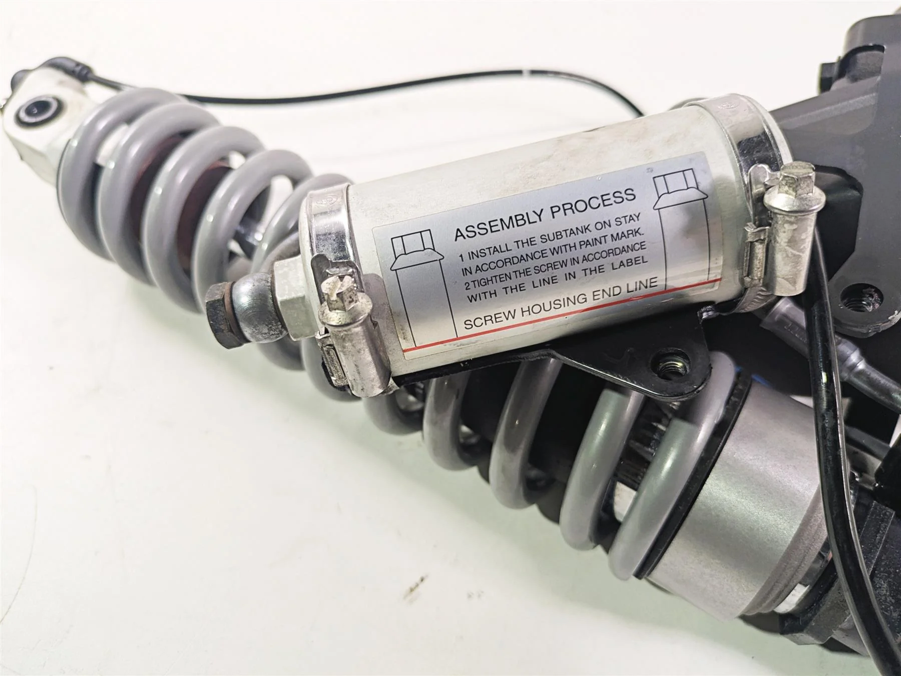 2010 BMW R1200GS K25 Front Esa Shock Suspension Damper 7707358 31427707358 - Image 8