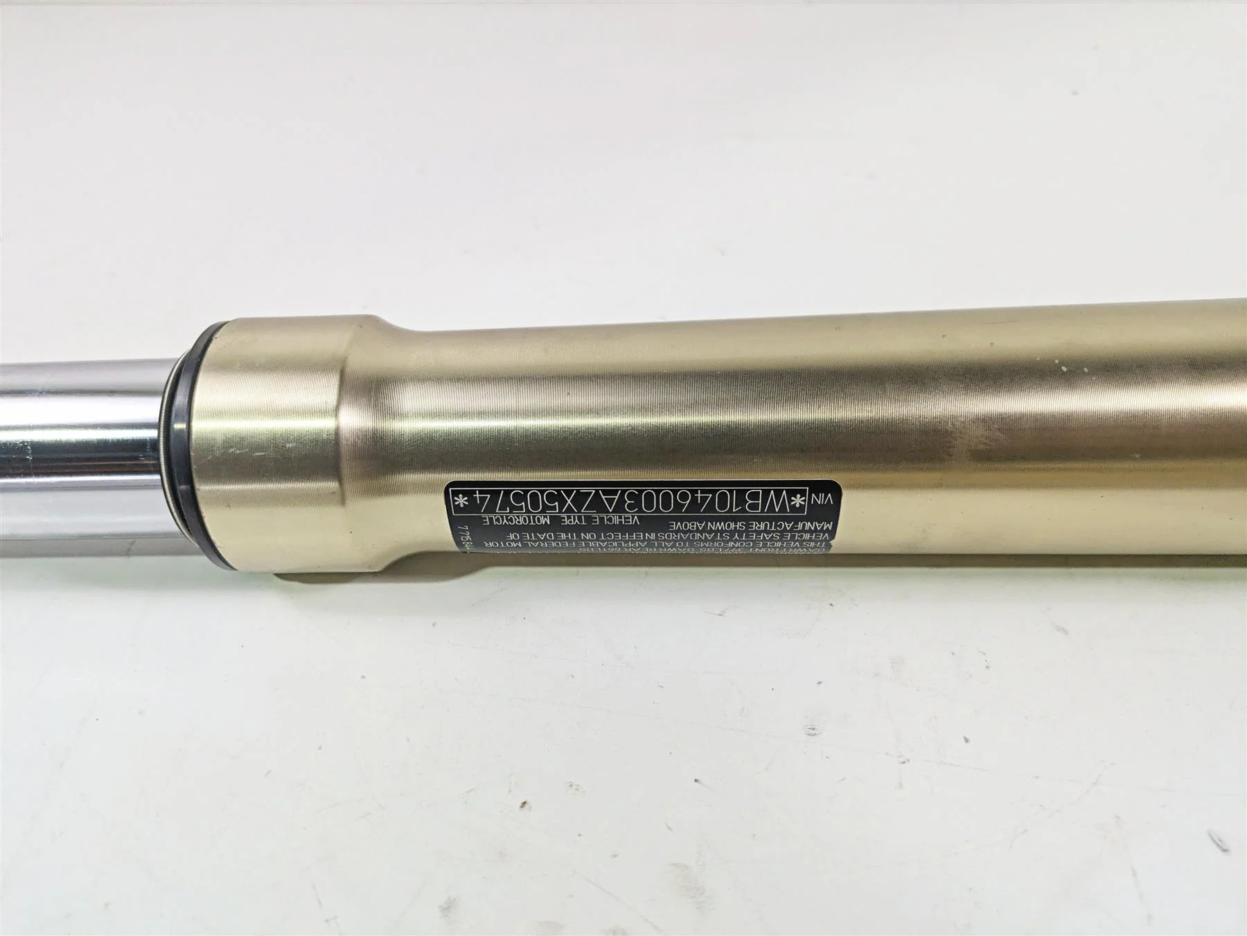 2010 BMW R1200GS K25 Front Fork Leg Set -Read 31427707623 31427707624 - Image 7