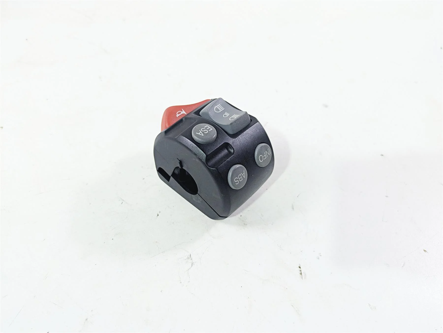 2010 BMW R1200GS K25 Left Hand Control Switch ABS ESA 61317704625 - Image 11