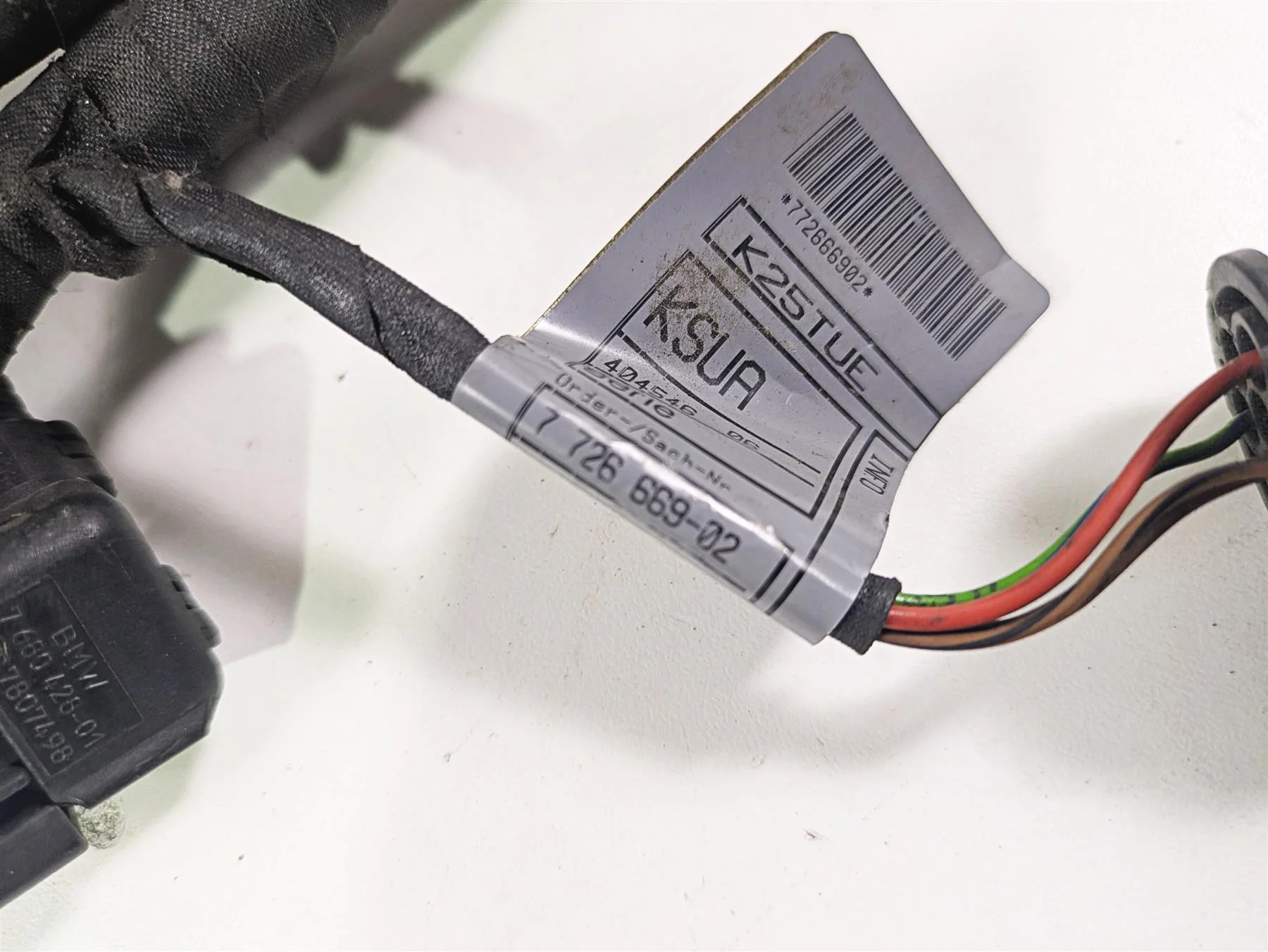 2010 BMW R1200GS K25 Main & Engine Wiring Harness Read 61117726669 - Image 11