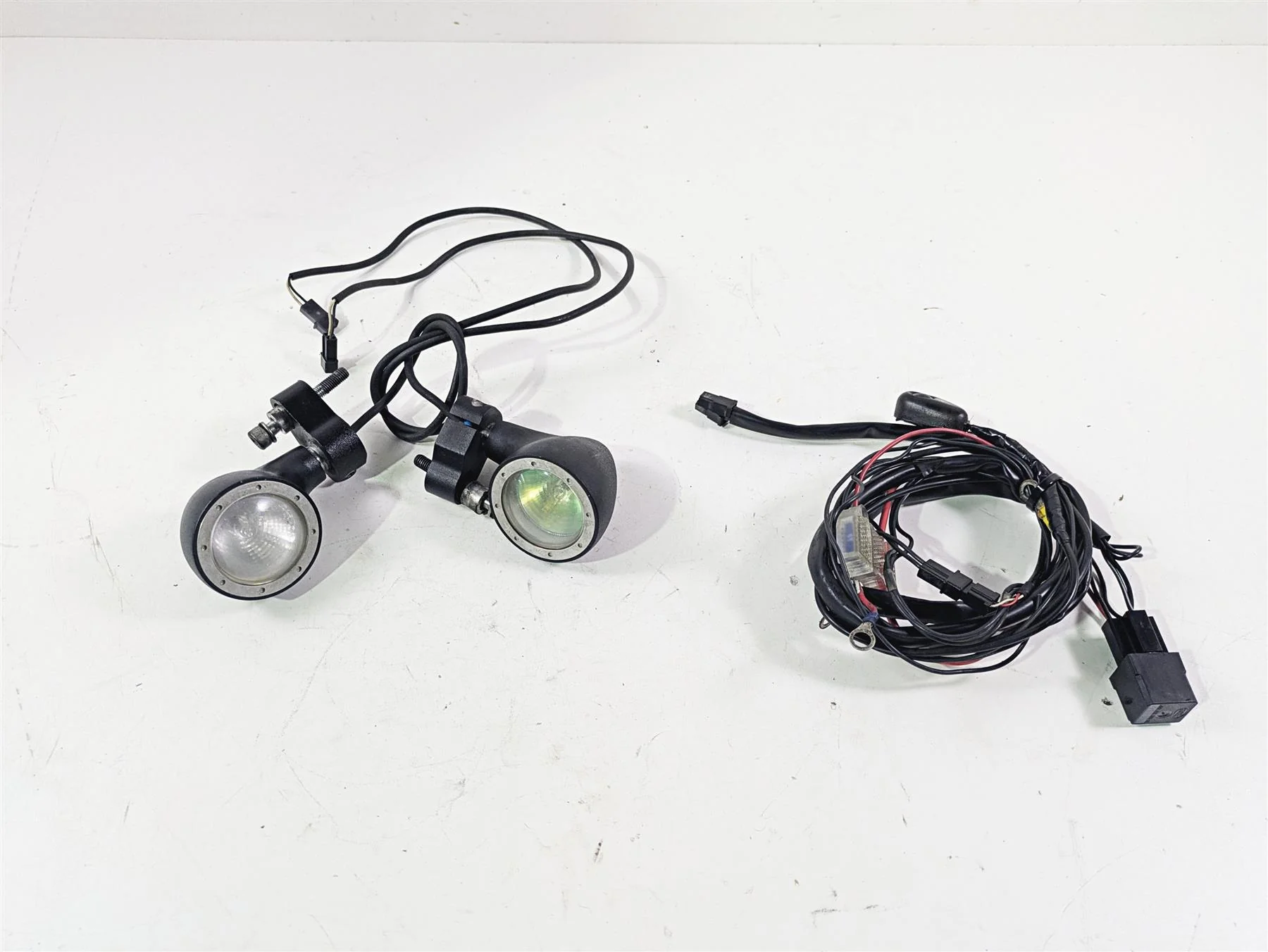 2010 BMW R1200GS K25 Motolight Brake Caliper Fog Light Auxiliary Lamp Set