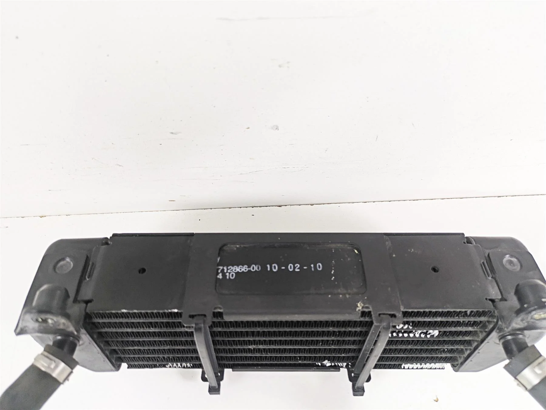 2010 BMW R1200GS K25 Oil Cooler Radiator & Lines 17217712866 - Image 9