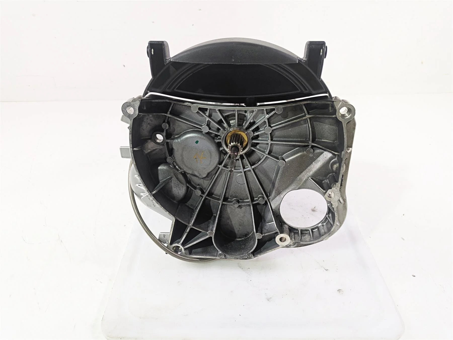 2010 BMW R1200GS K25 Transmission Gear Box & Cover 23007726516 23007721742 - Image 2