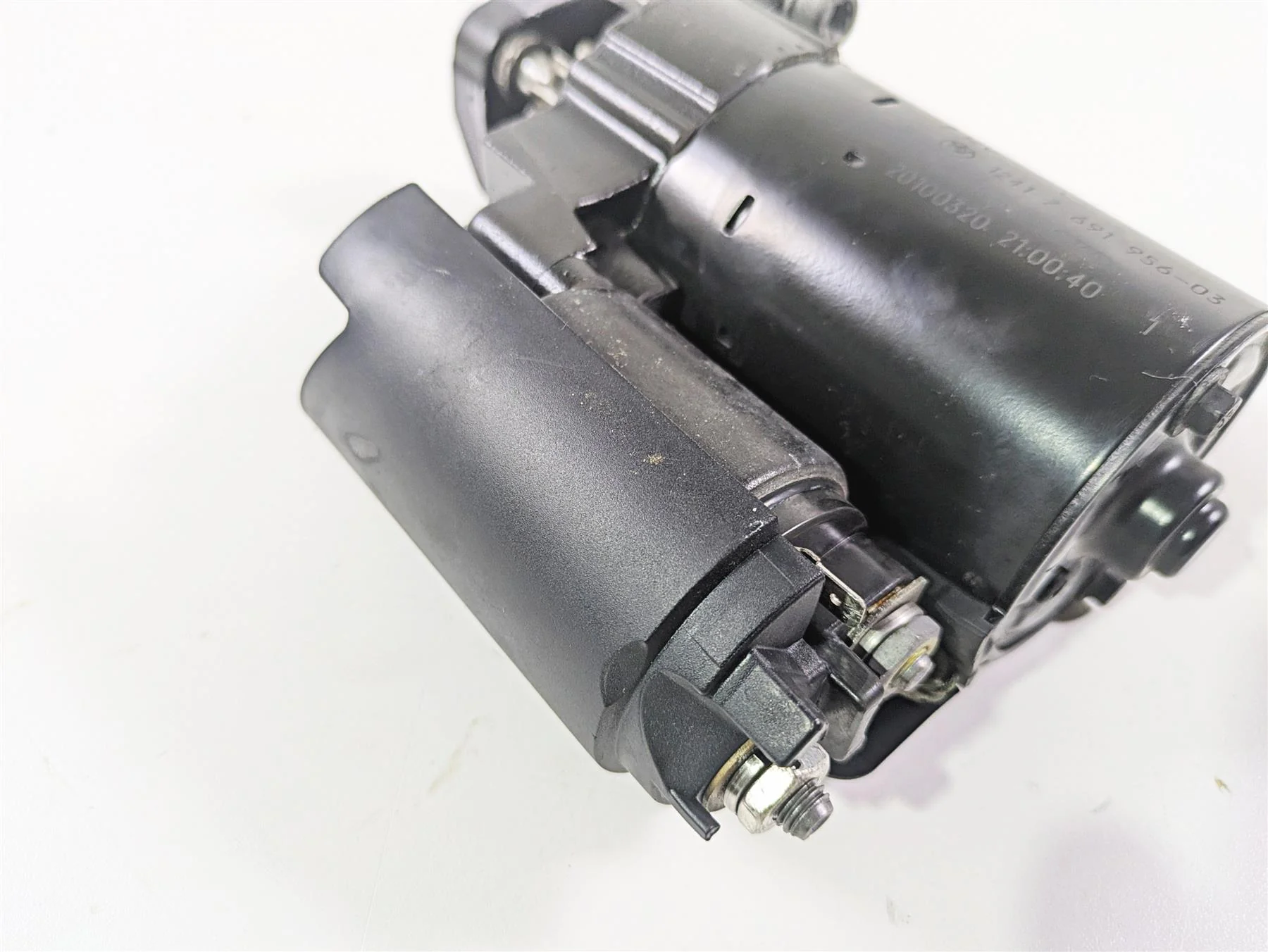 2010 BMW R1200GS K25 Engine Starter Motor & Cover 12317691956 - Image 12