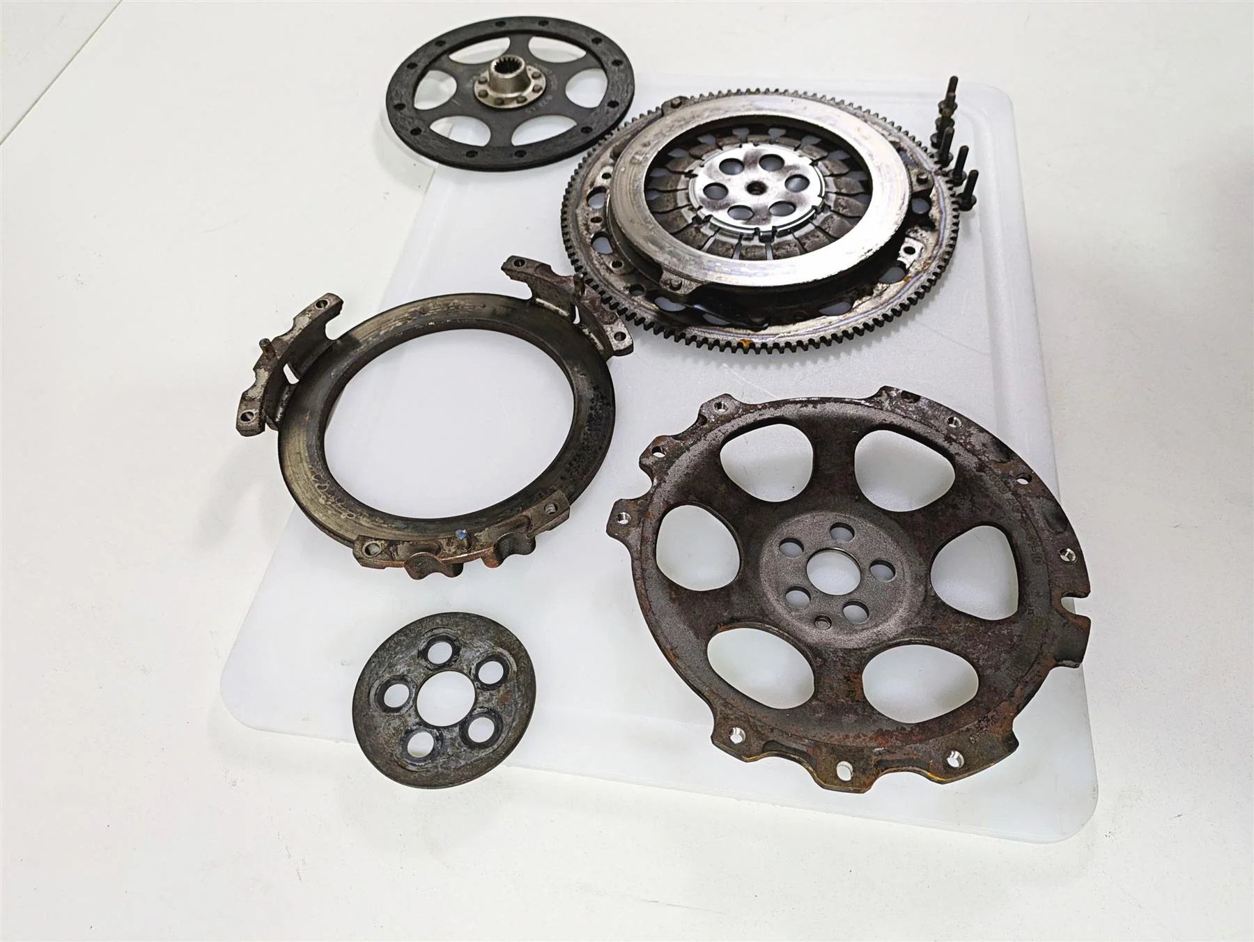 2010 BMW R1200RT K26 Clutch Pressure Plate Friction Disc Set 21217697737 - Image 2