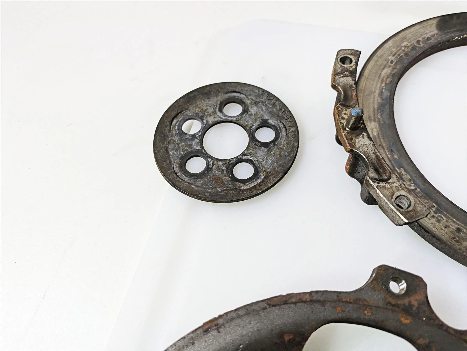 2010 BMW R1200RT K26 Clutch Pressure Plate Friction Disc Set 21217697737 - Image 9