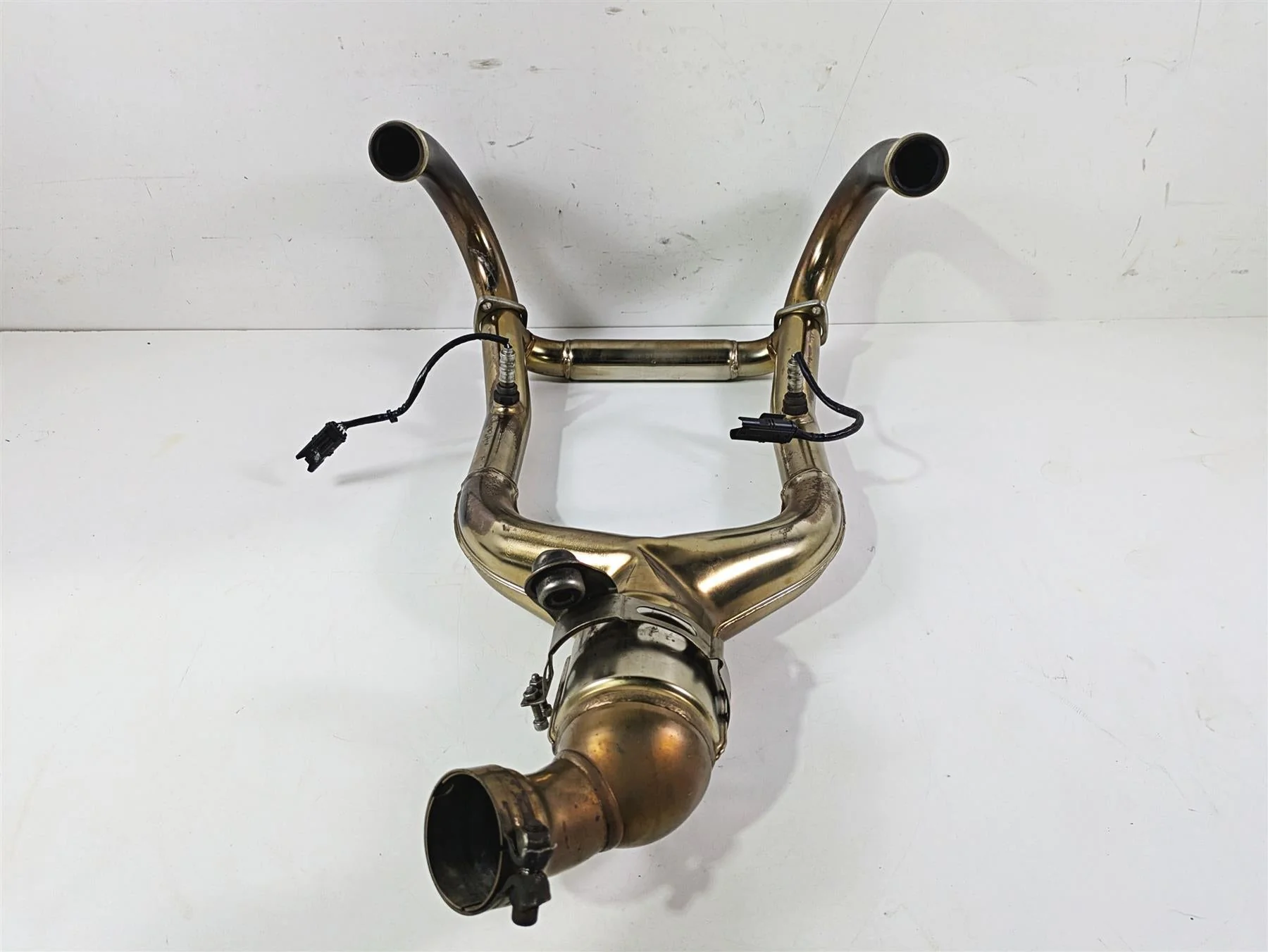 2010 BMW R1200RT K26 Stock Lafranconi Exhaust Header Manifold 18117716481 - Image 4