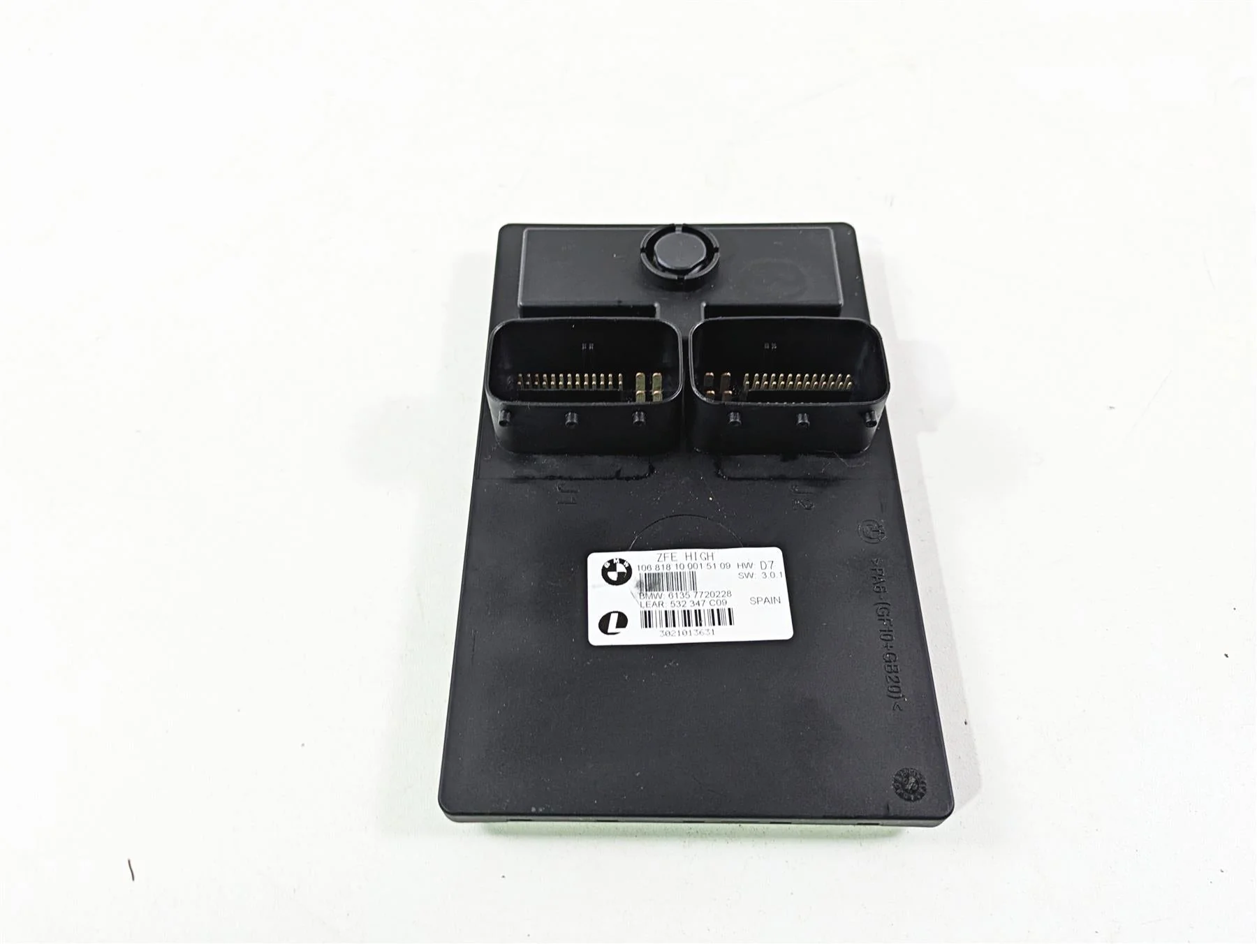 2010 BMW R1200RT K26 Zfe High Central Chassis Electronics Module 61357720228 - Image 4