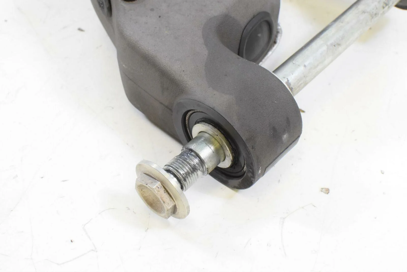 2010 Ducati Hypermotard 1100 Evo SP Rear Swingarm Axle Assembly 37010331D - Image 6