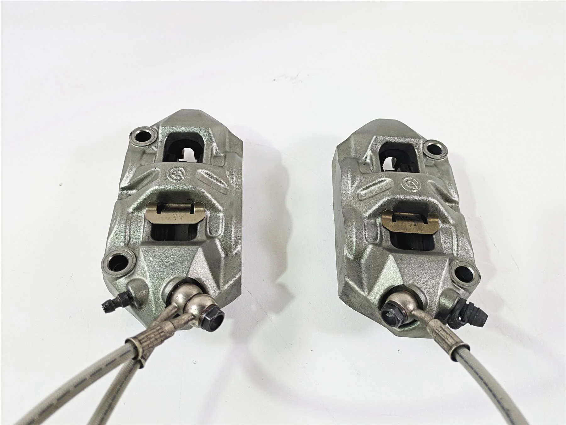 2010 Ducati Streetfighter 1098 S Brembo Front Brake Caliper Set 100mm 61040911C - Image 4